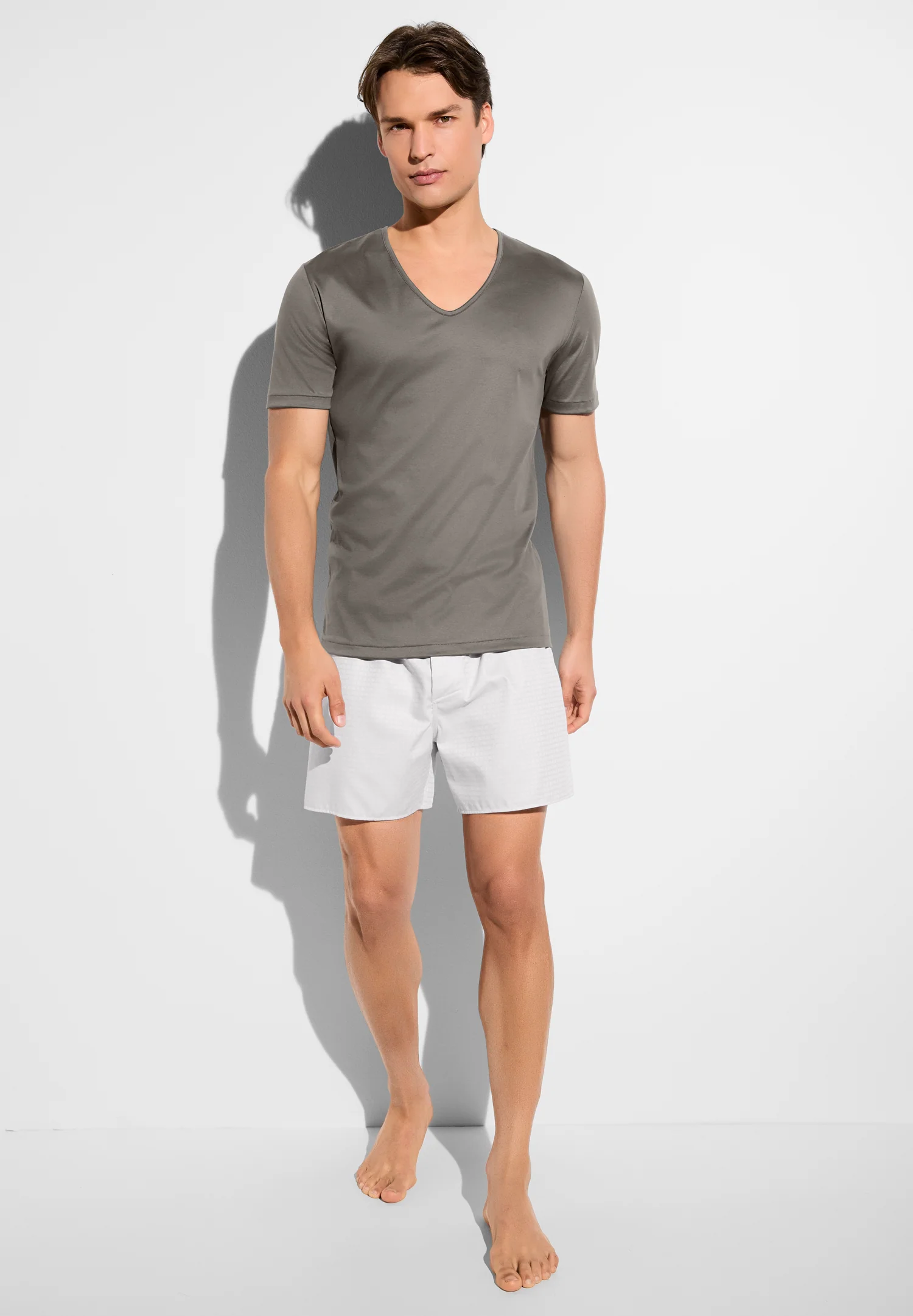 Luxury Jacquard | Boxer Shorts - sphere beige - Image 4