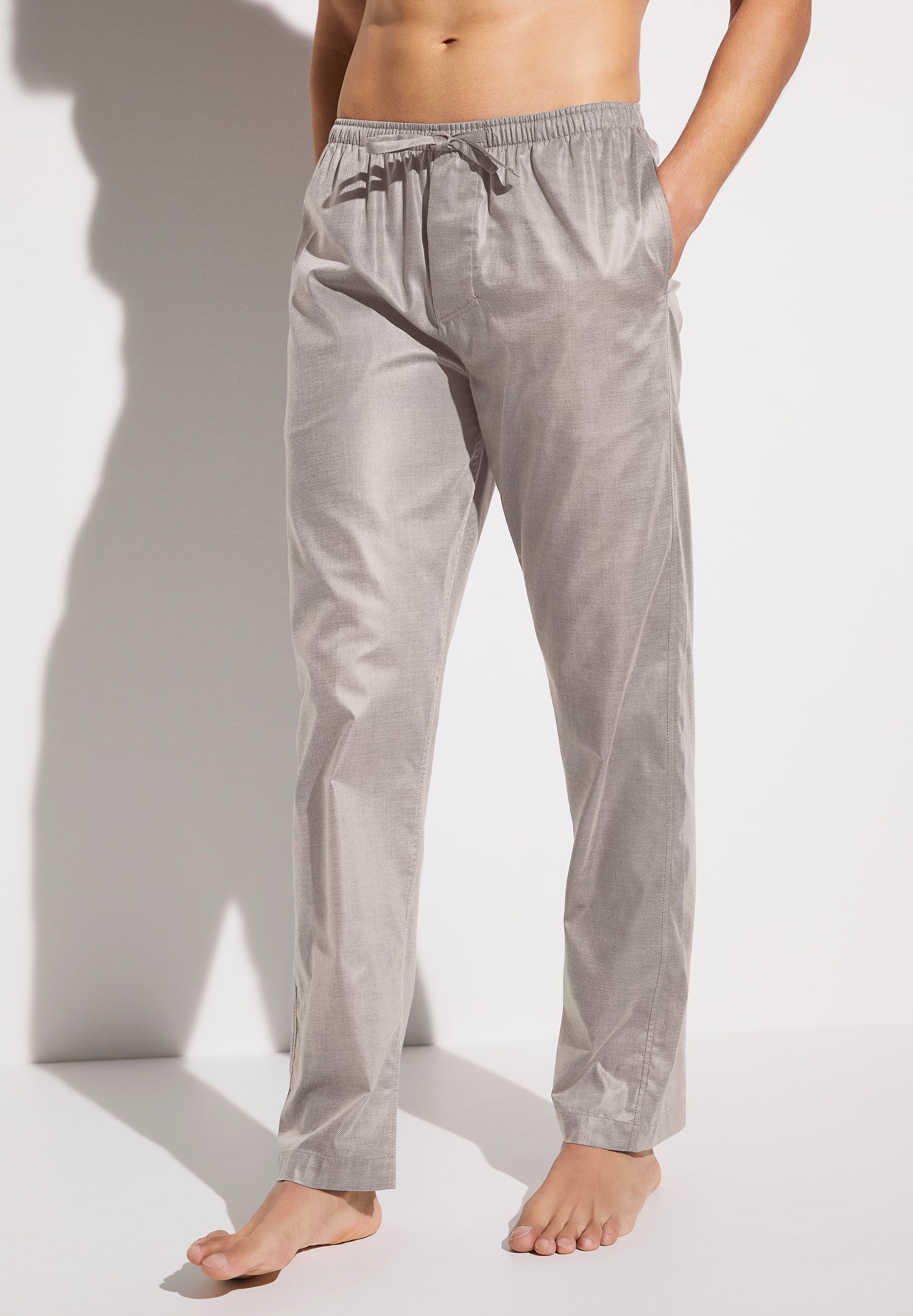 Luxury Jacquard | Hose lang - sand