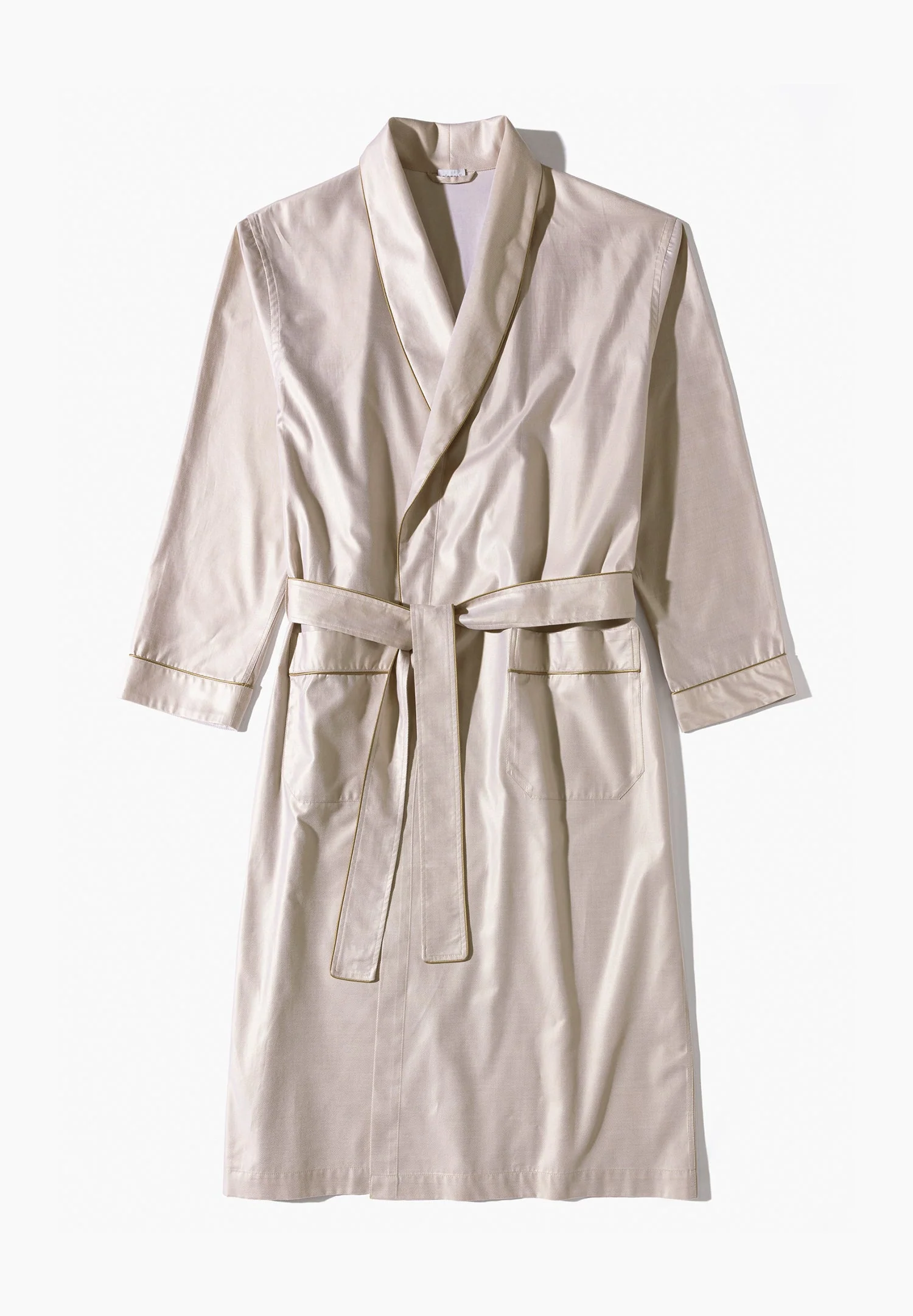 Luxury Jacquard | Morgenmantel lang - sand - Image 6