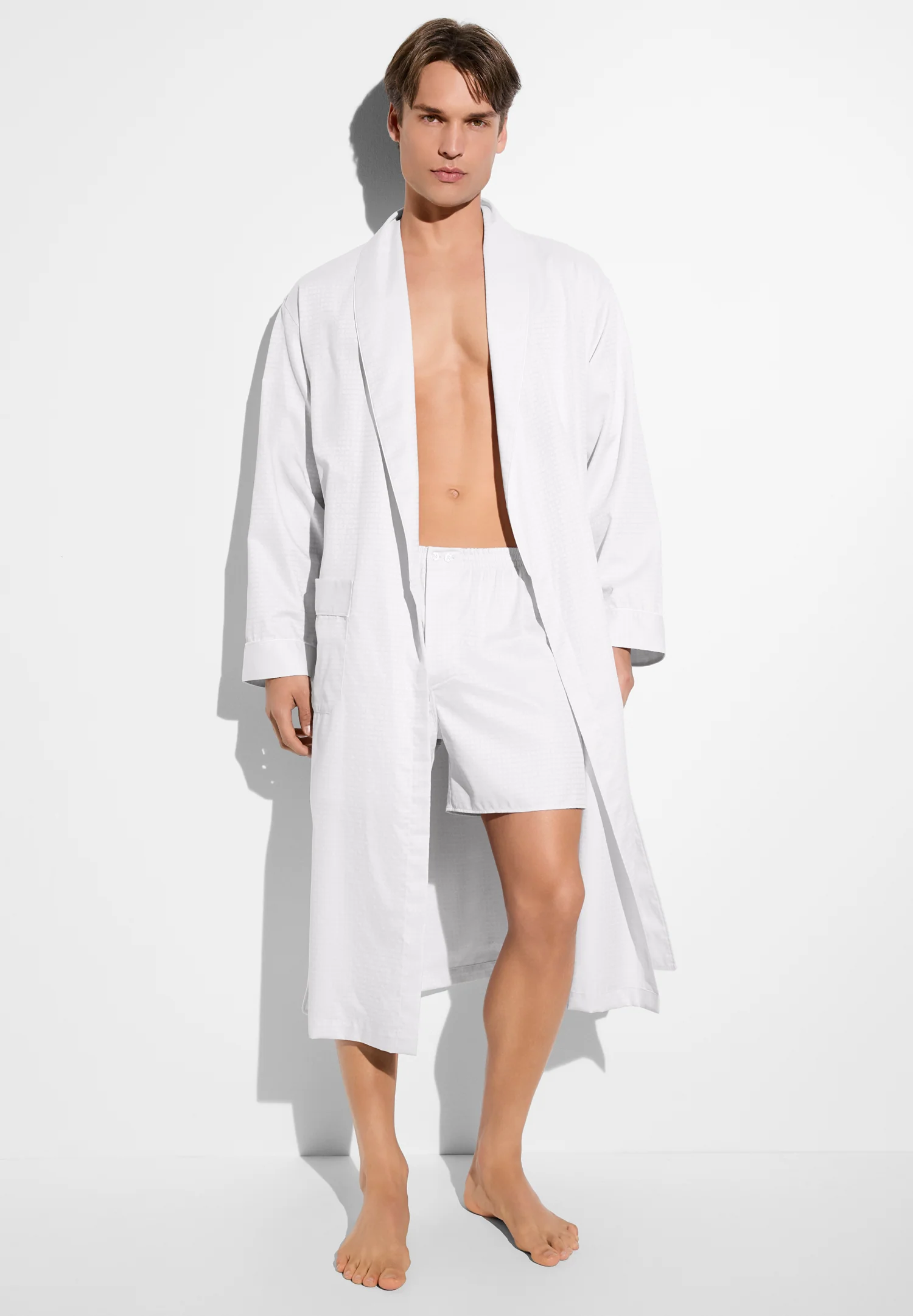 Luxury Jacquard | Boxer Shorts - sphere beige - Image 3