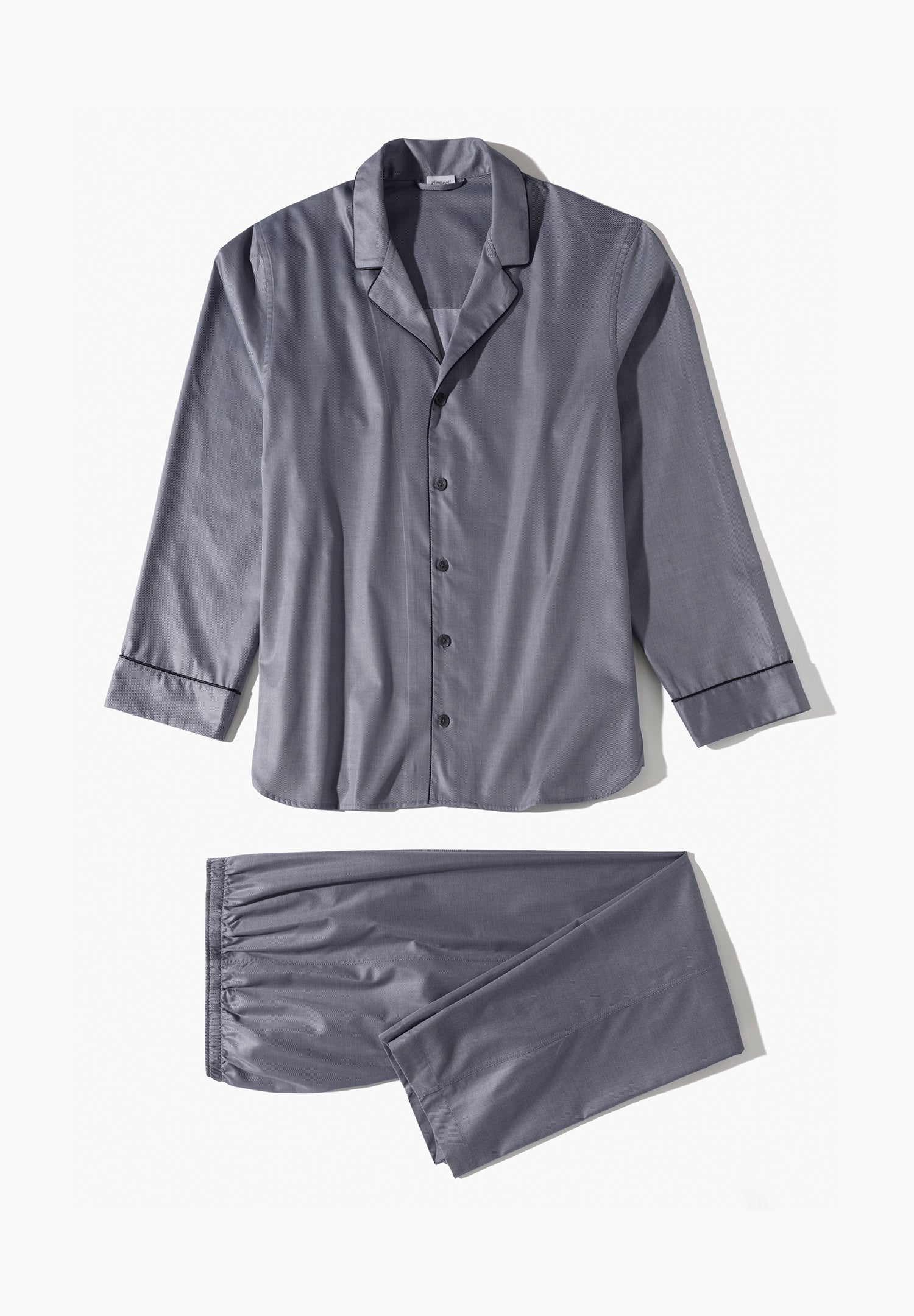 Luxury Jacquard | Pyjama lang - dark blue - Image 5