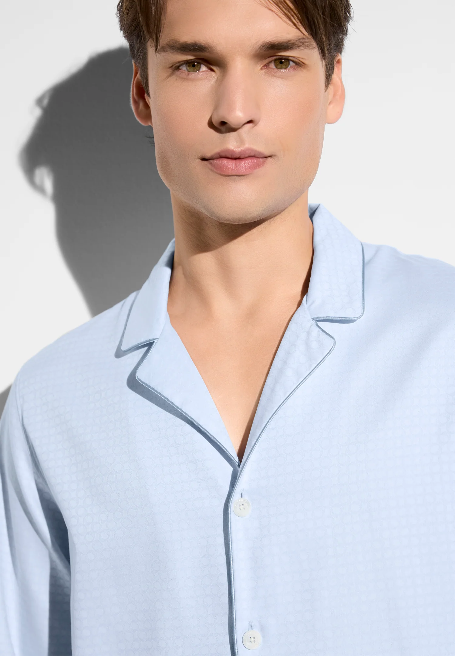 Luxury Jacquard | Pyjama lang - sphere blue - Image 3