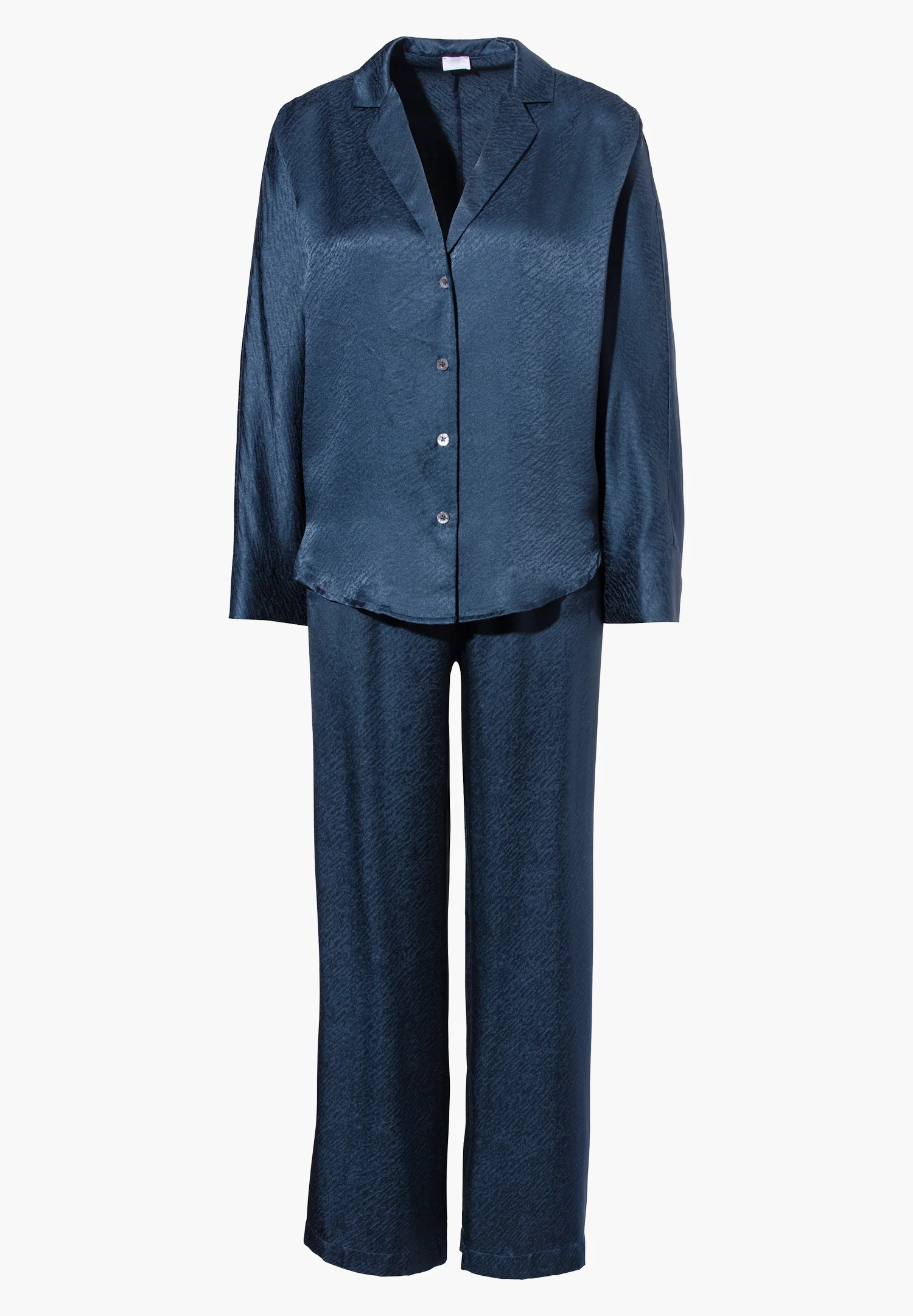 Luxury Silk | Pyjama lang - midnight navy - Image 2