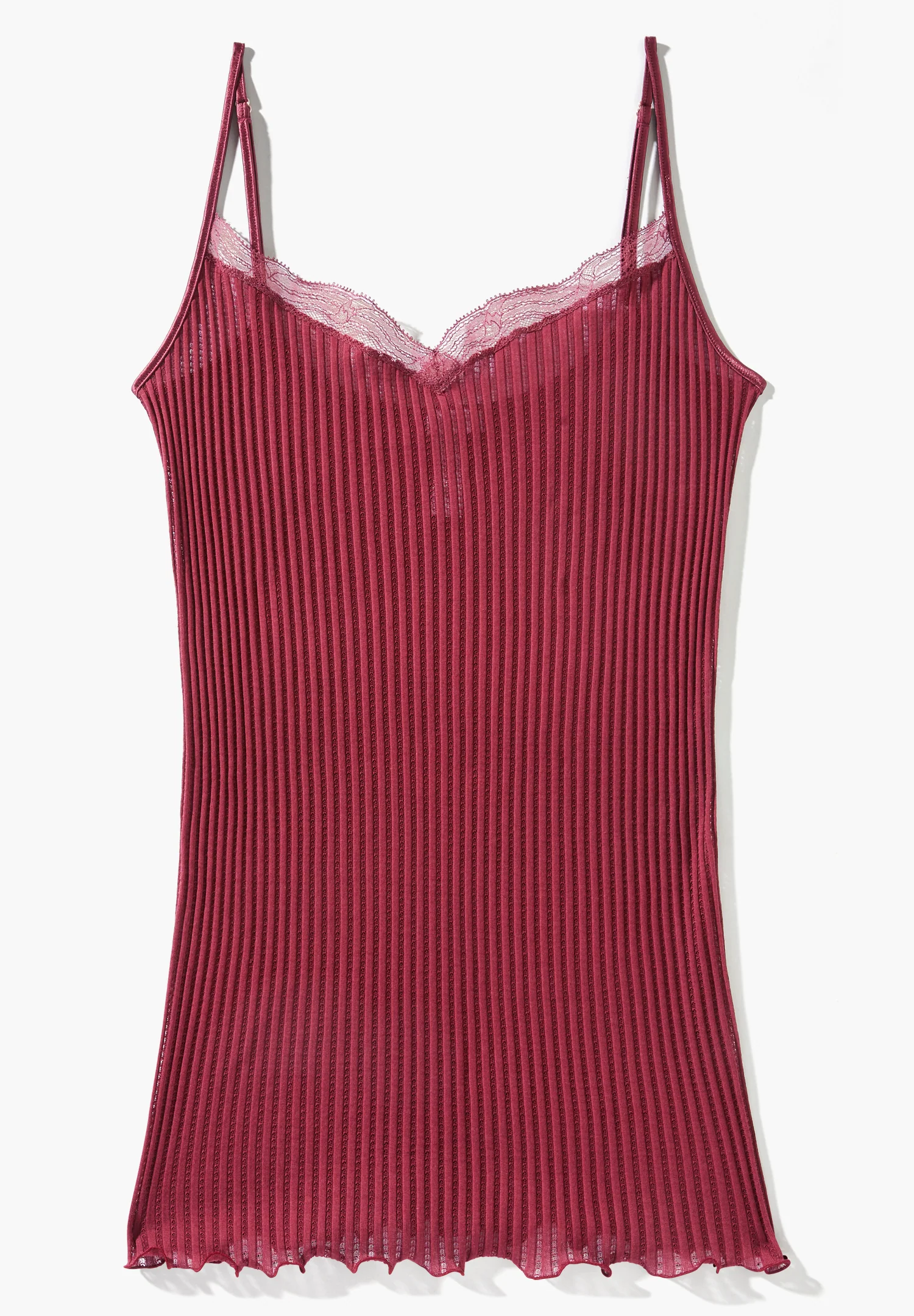 Maude Privé | Spaghetti Top - cranberry - Image 6