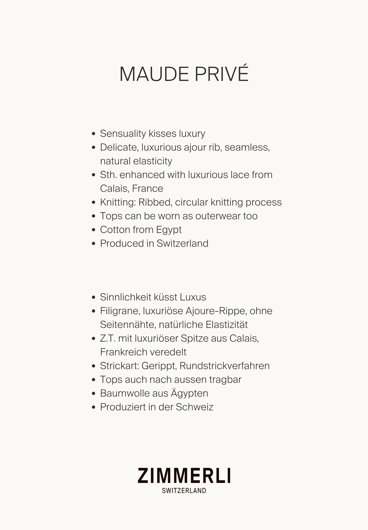 Maude Privé | T-Shirt kurzarm aus Ajouré-Rippe mit Spitze aus Calais - blush - Image 6