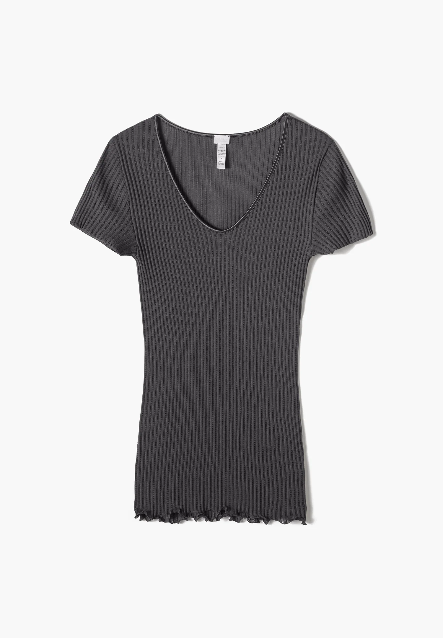 Maude Privé | T-Shirt kurzarm - graphite grey - Image 2