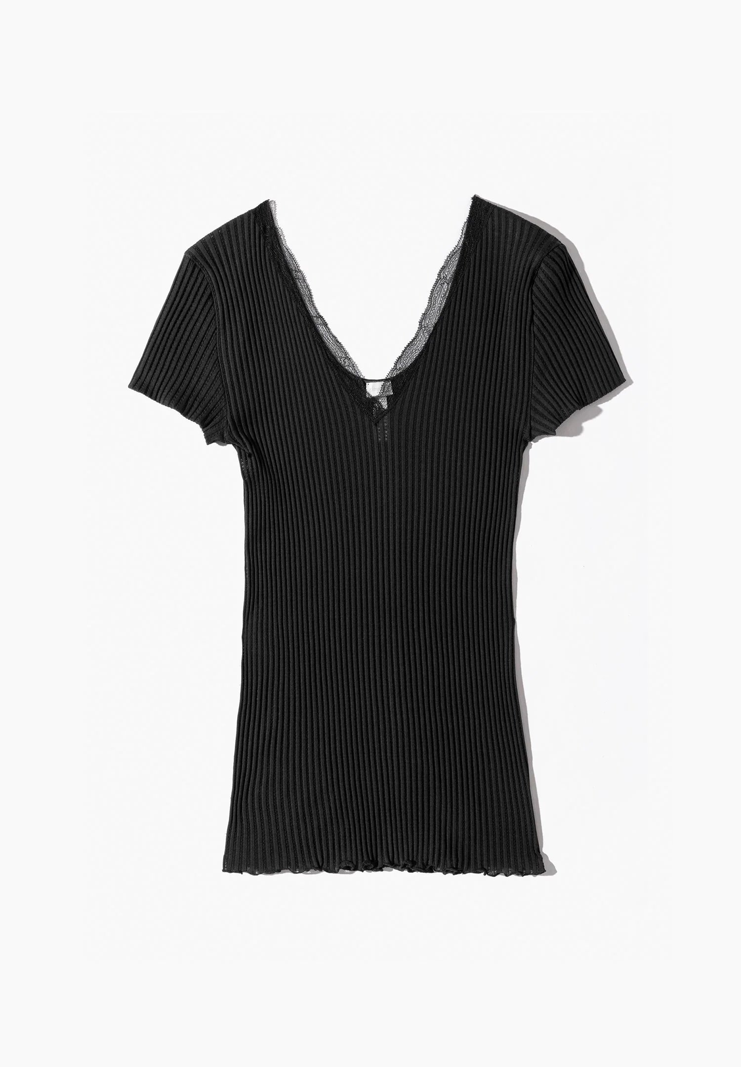 Maude Privé | T-Shirt kurzarm V-Ausschnitt - midnight - Image 6