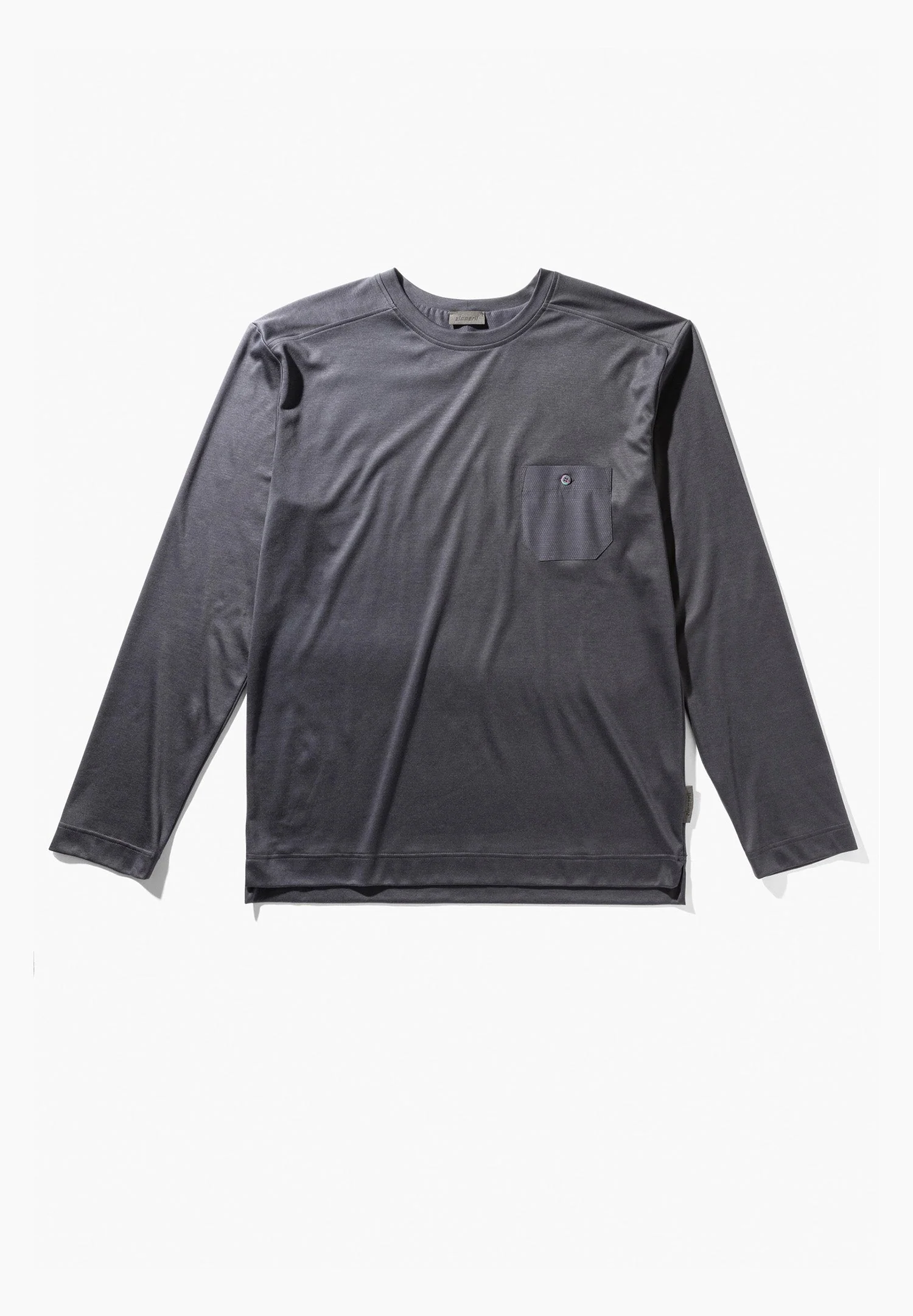 Modern Lounge | T-Shirt langarm - phantom - Image 4