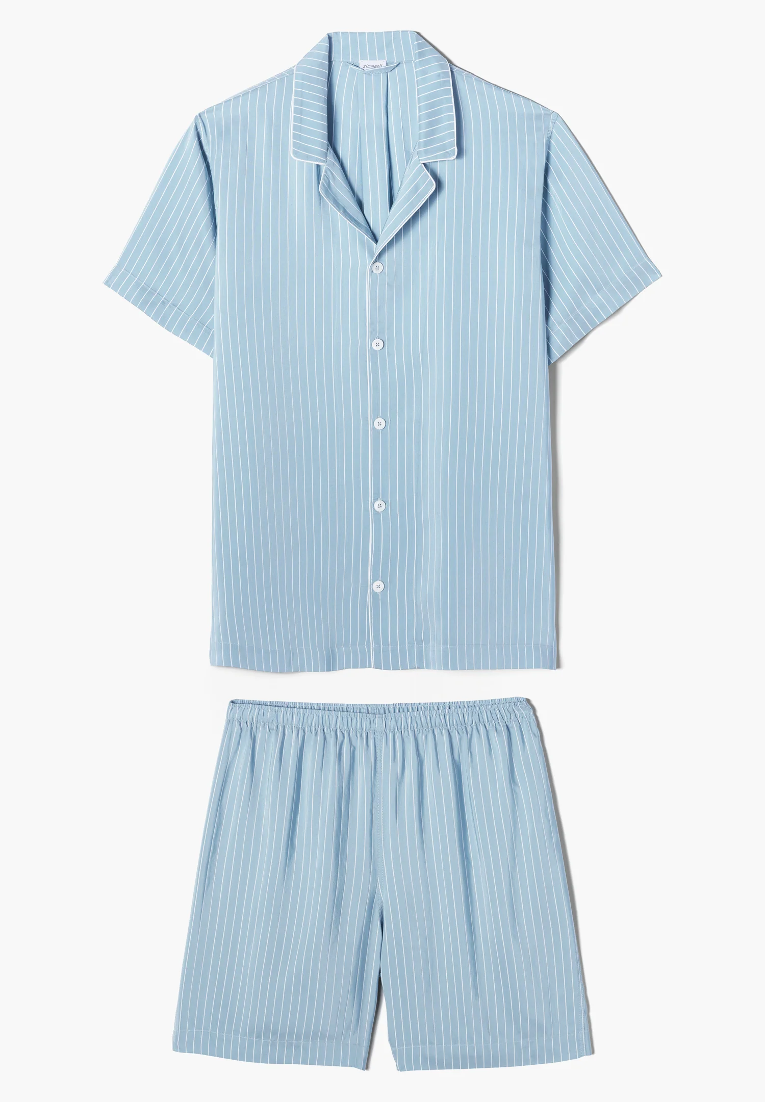 Pinstripes | Pyjama kurz - aqua stripes - Image 2