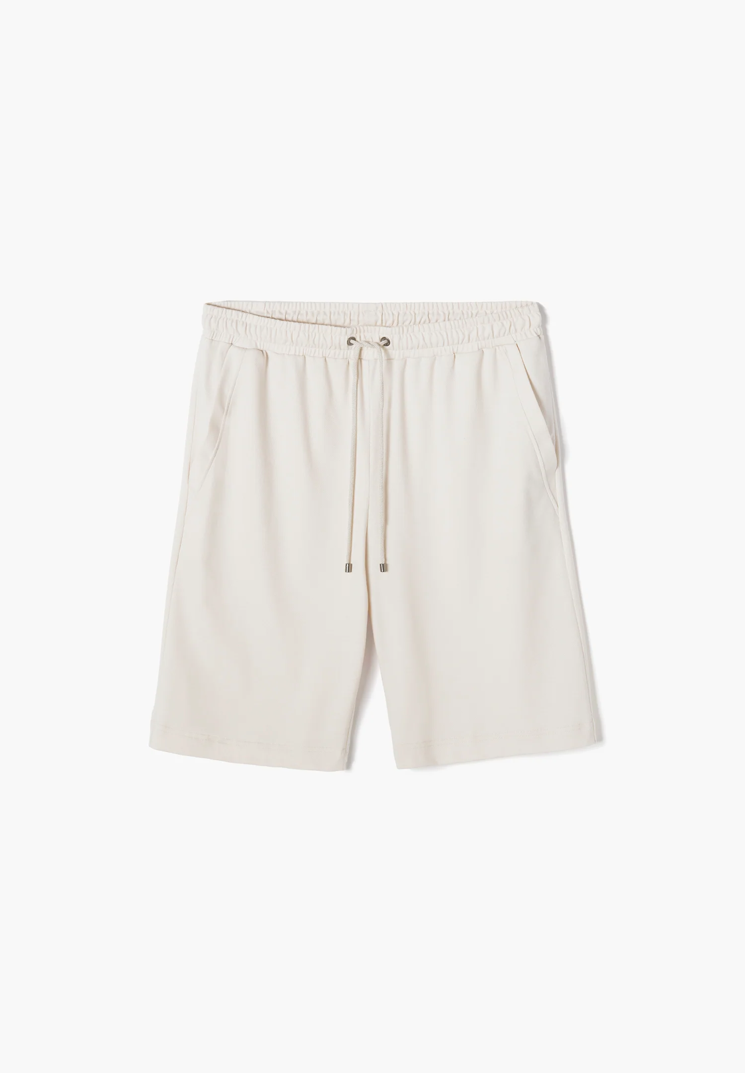 Piqué Lounge | Hose kurz - sand - Image 2