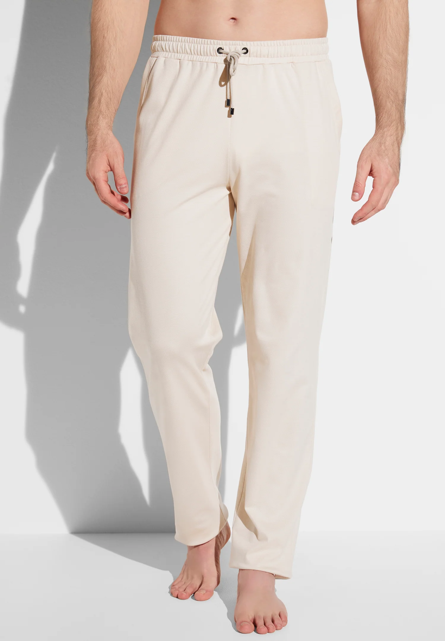 Piqué Lounge | Hose lang - sand