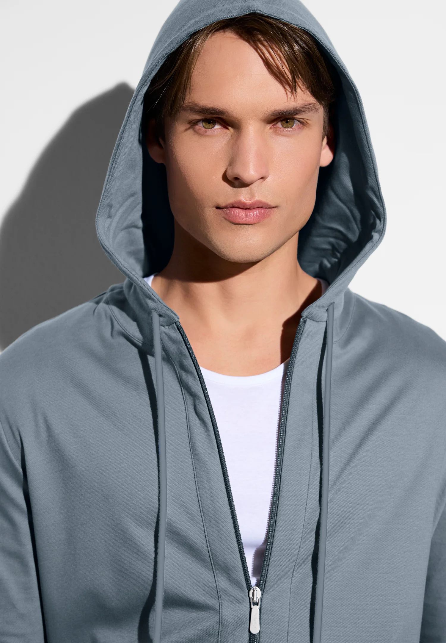 Piqué Lounge | Jacke - blue fusion - Image 4
