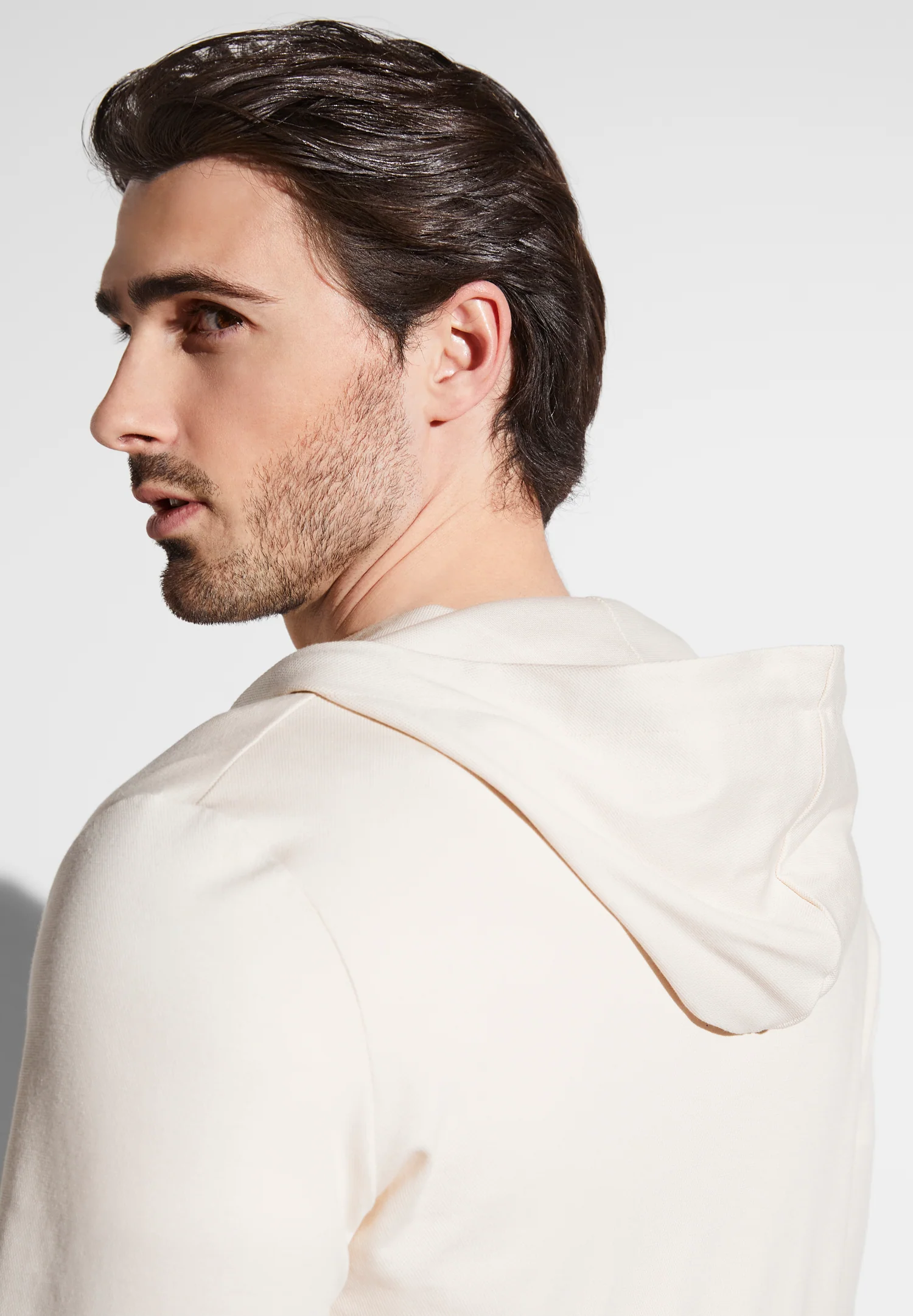 Piqué Lounge | Jacke - sand - Image 3