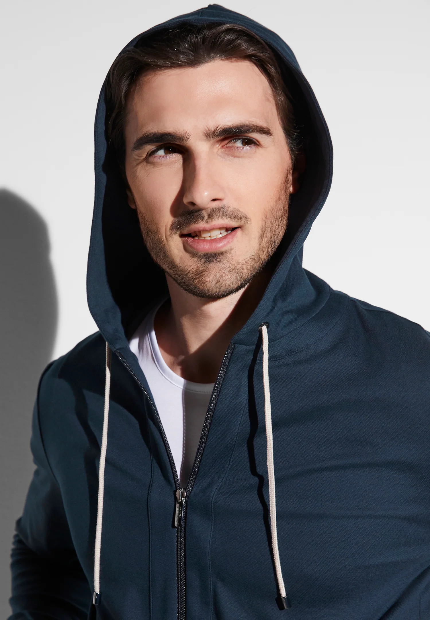 Piqué Lounge | Jacke - twilight blue - Image 3