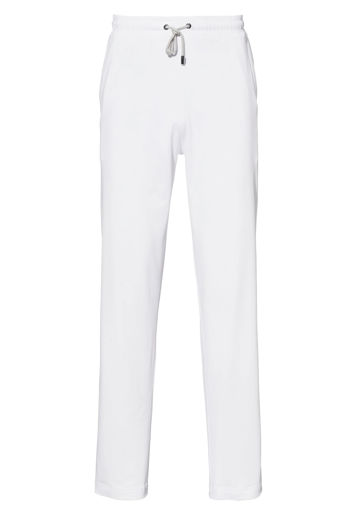 Piqué Lounge | Hose lang - weiss - Image 2