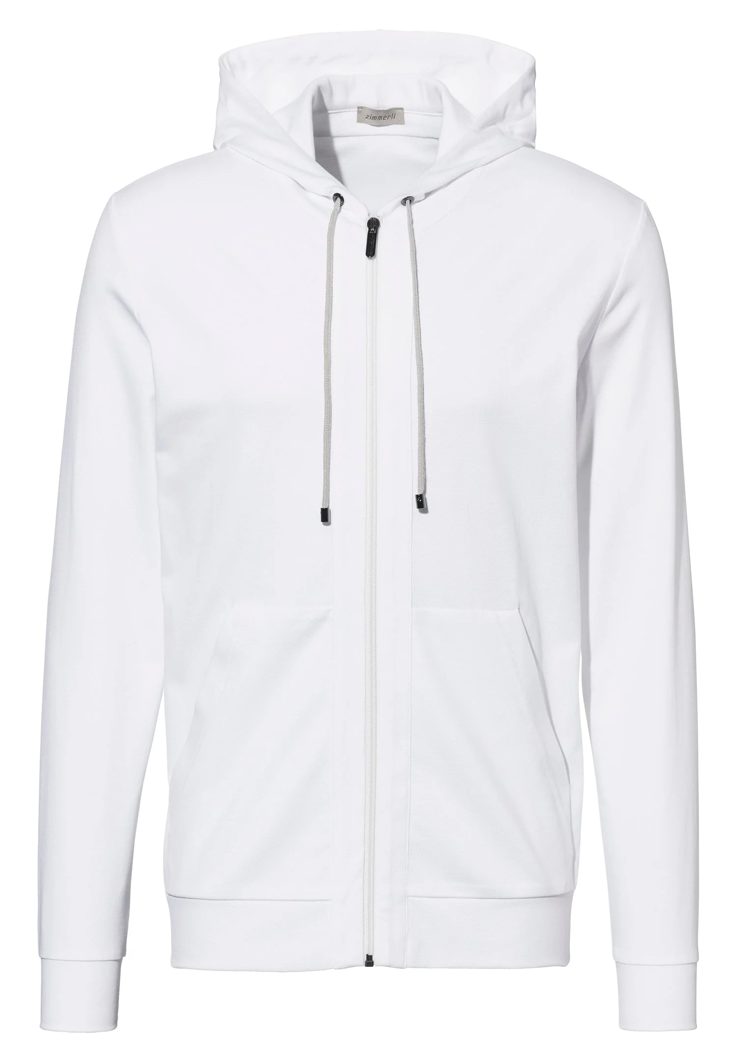 Piqué Lounge | Jacke - weiss - Image 2