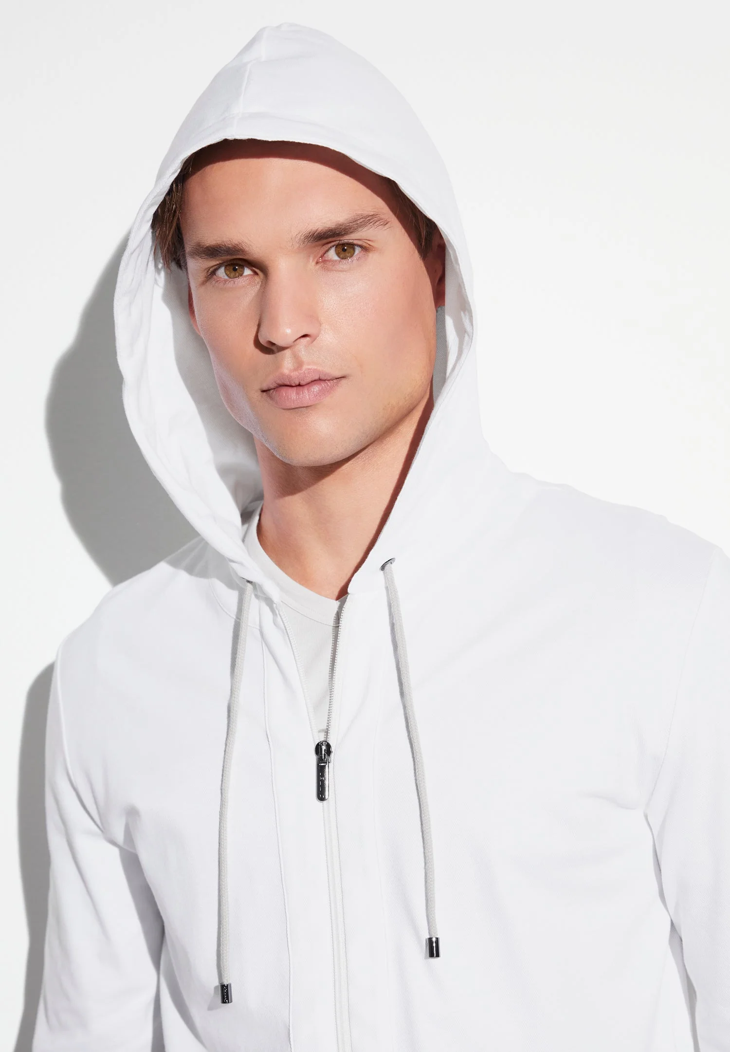 Piqué Lounge | Jacke - weiss - Image 3