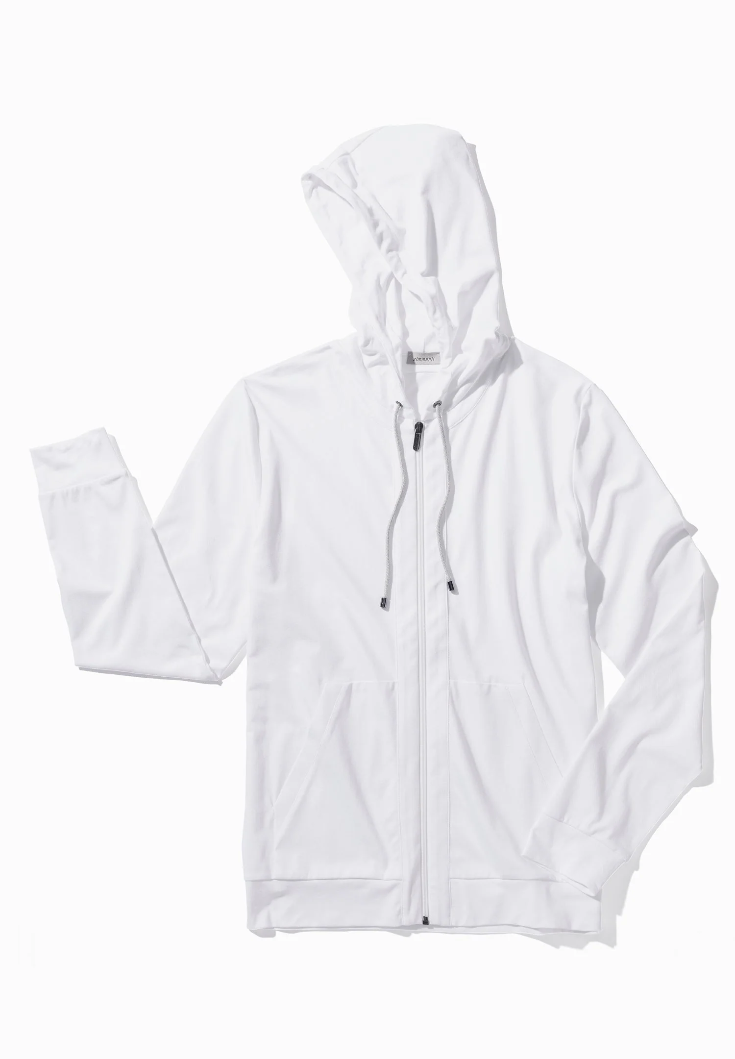 Piqué Lounge | Jacke - weiss - Image 5