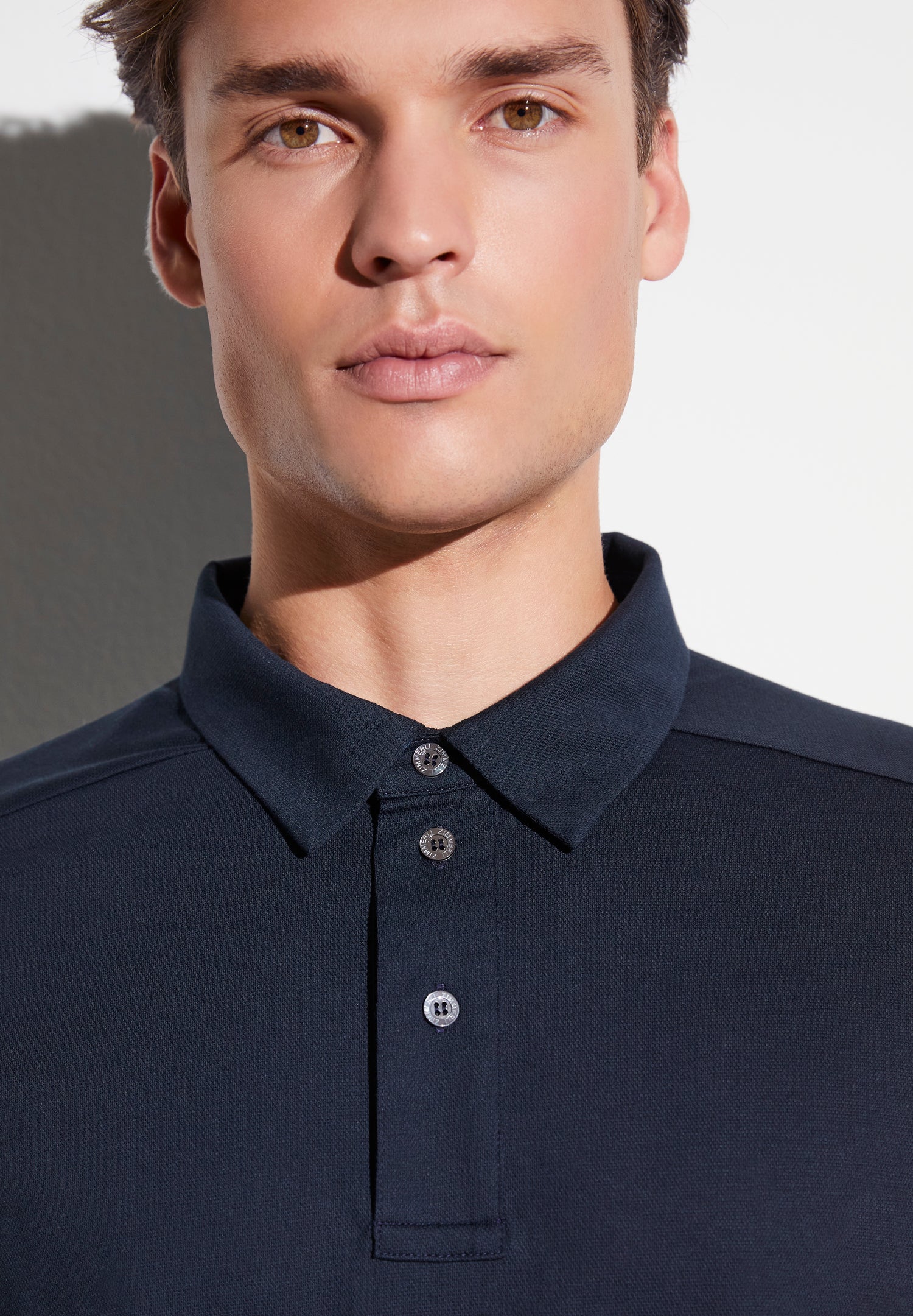 Piqué Lounge | Poloshirt kurzarm - twilight blue - Image 3