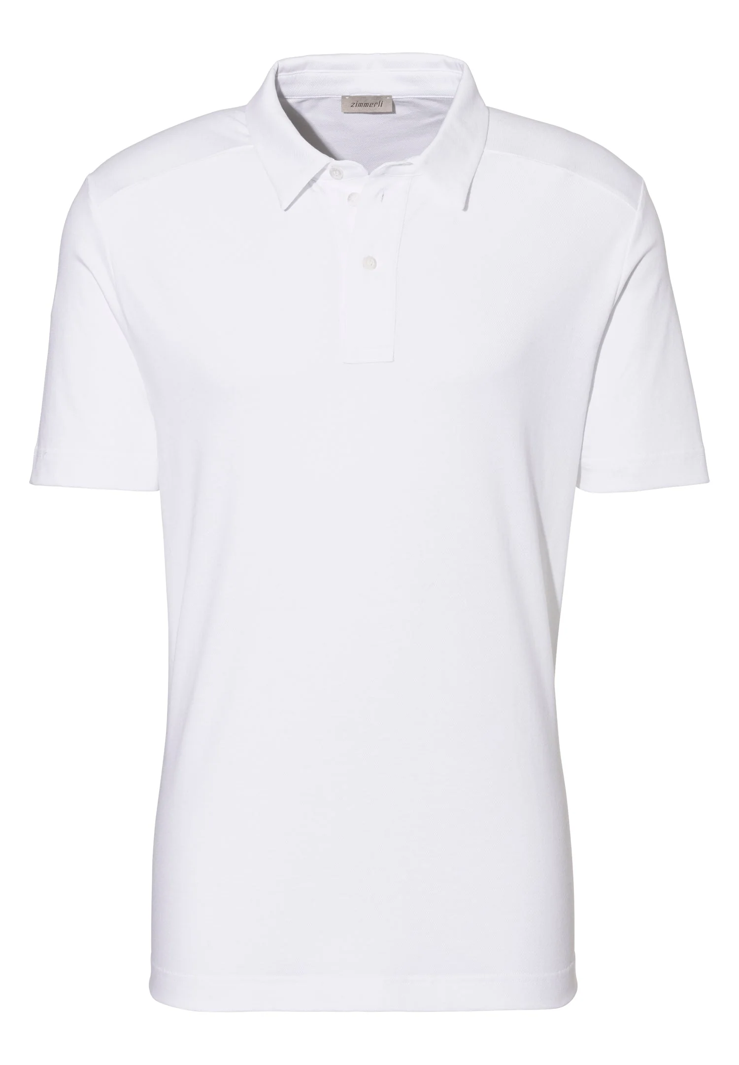 Piqué Lounge | Poloshirt kurzarm - weiss - Image 2
