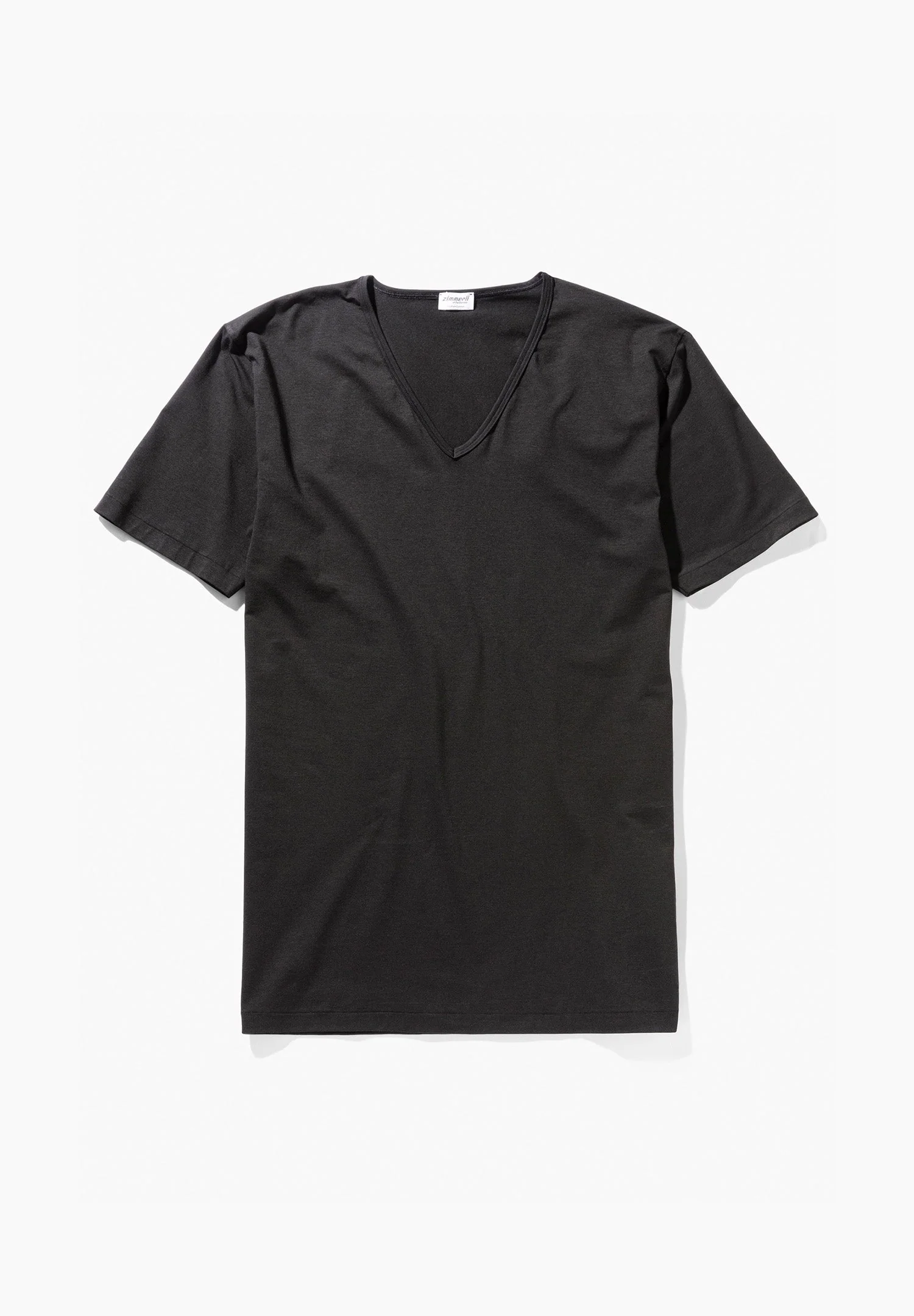 Pure Comfort | T-Shirt kurzarm V-Ausschnitt - schwarz - Image 4