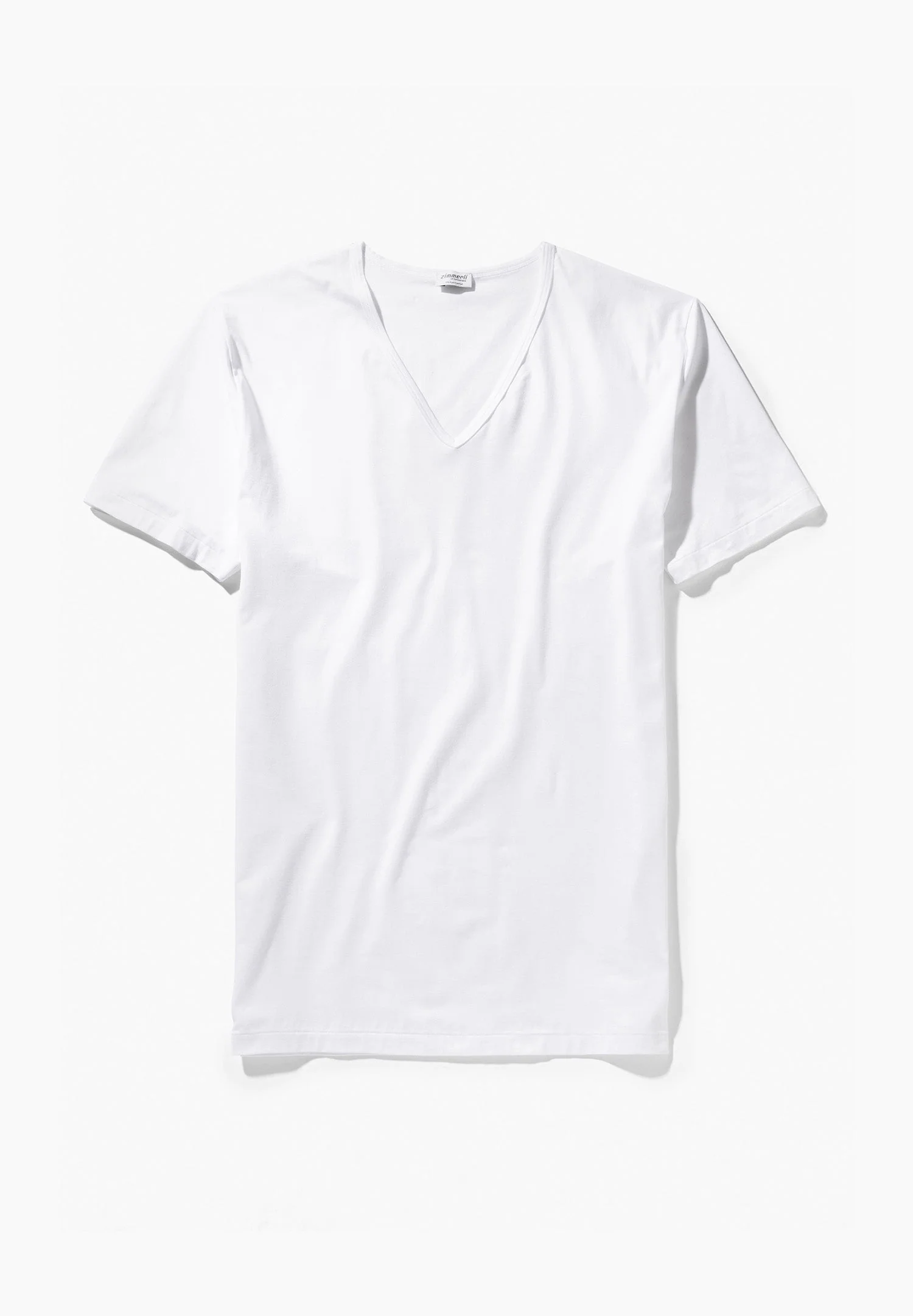 Pure Comfort | T-Shirt kurzarm V-Ausschnitt - weiss - Image 4