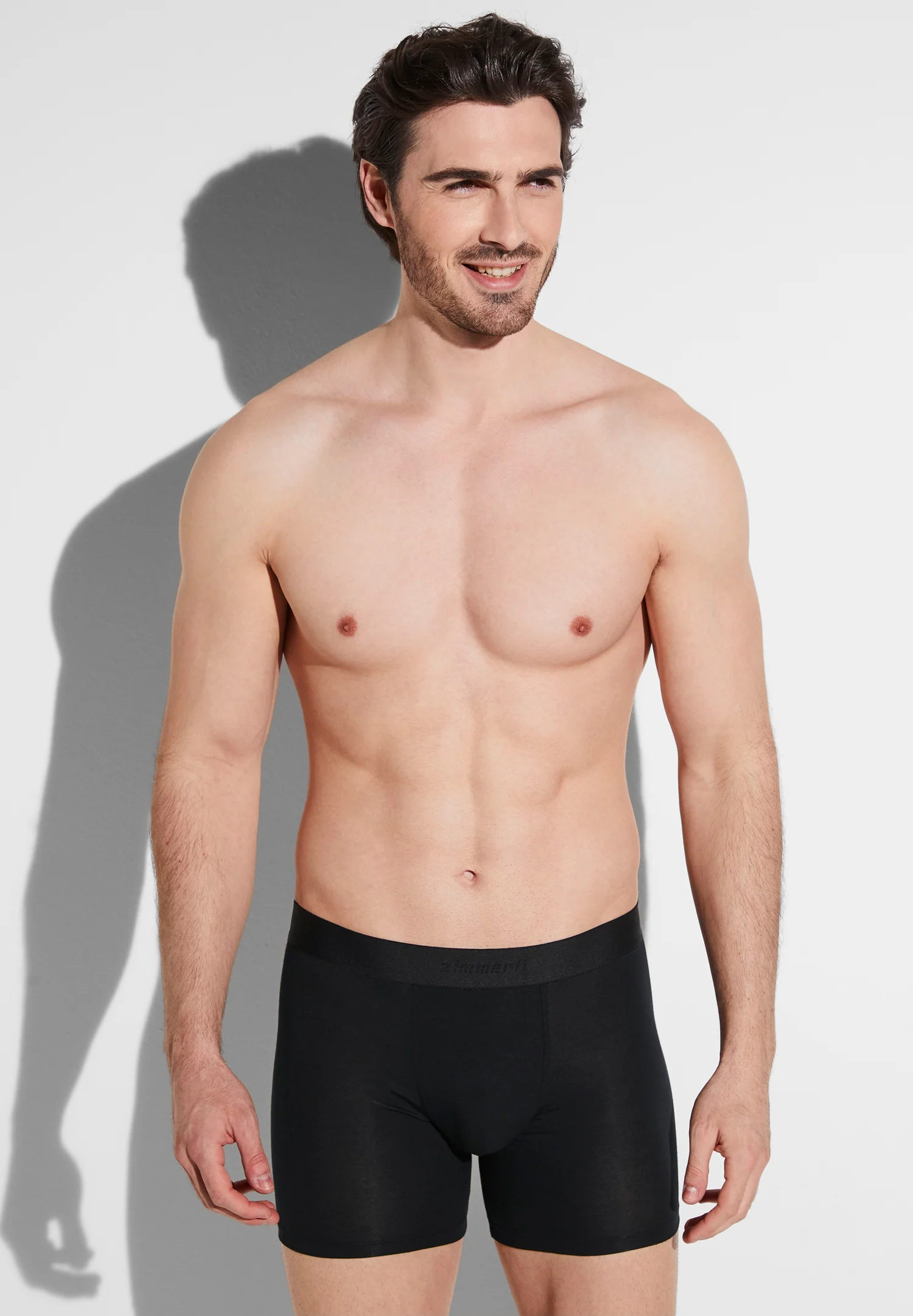Pureness | Boxer Brief, längeres Bein - schwarz