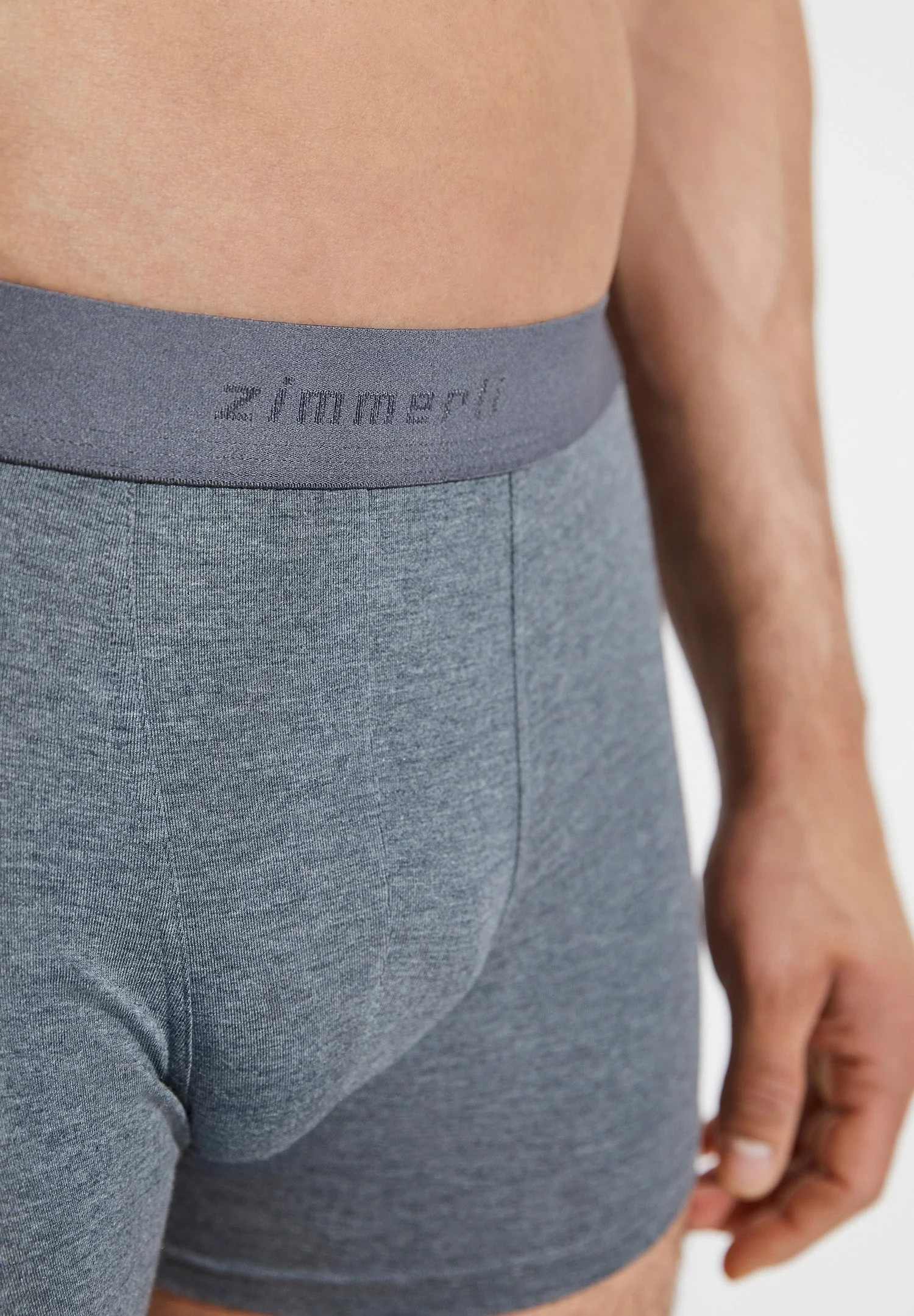 Pureness | Boxer Brief / Trunk - grau mélange - Image 3