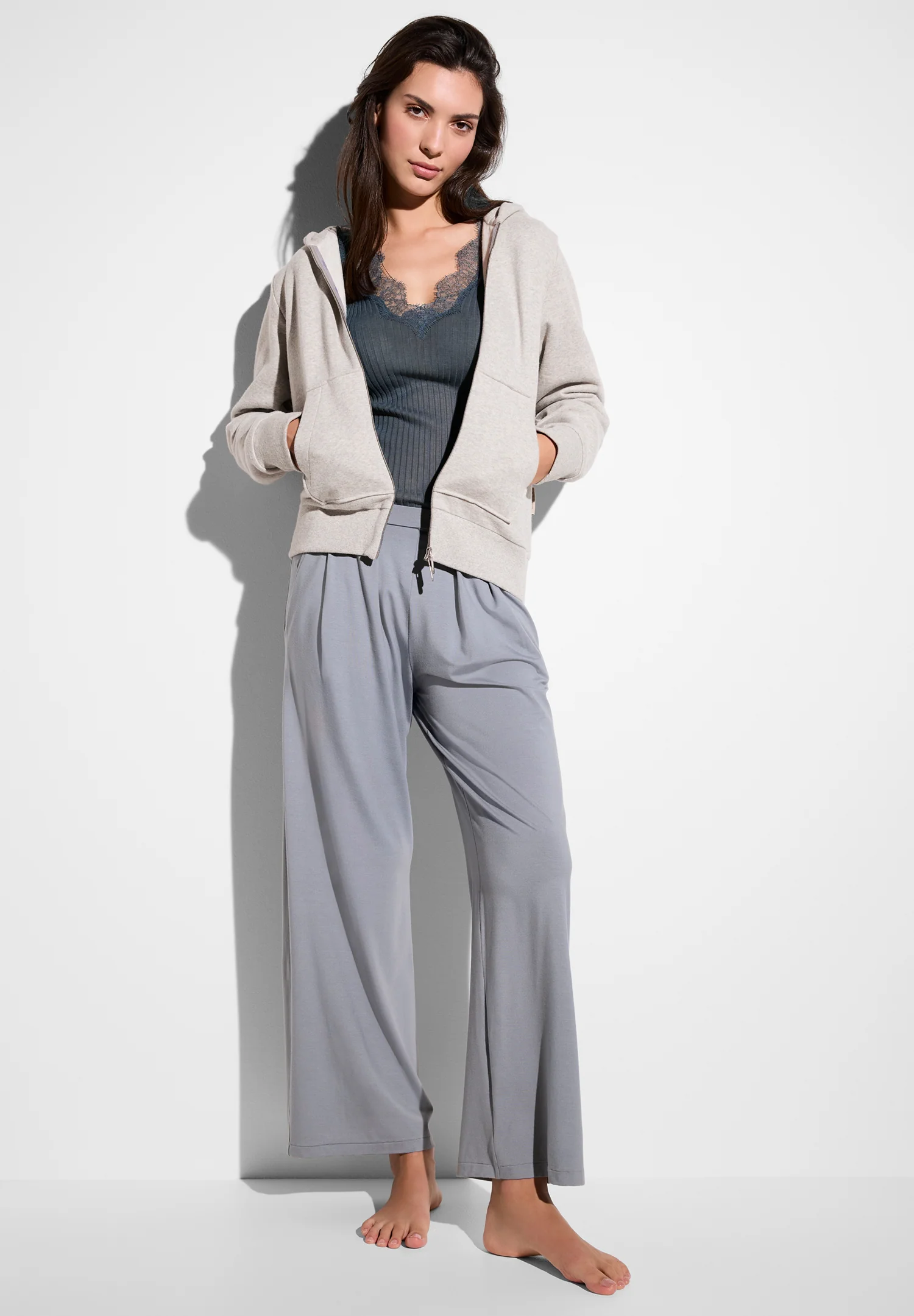 Pureness | Hose lang - steel blue - Image 4