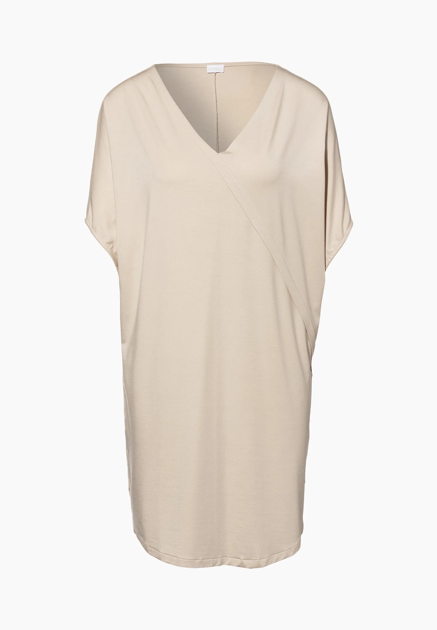 Pureness | Kurzes Kleid kurzarm - oatmeal - Image 2