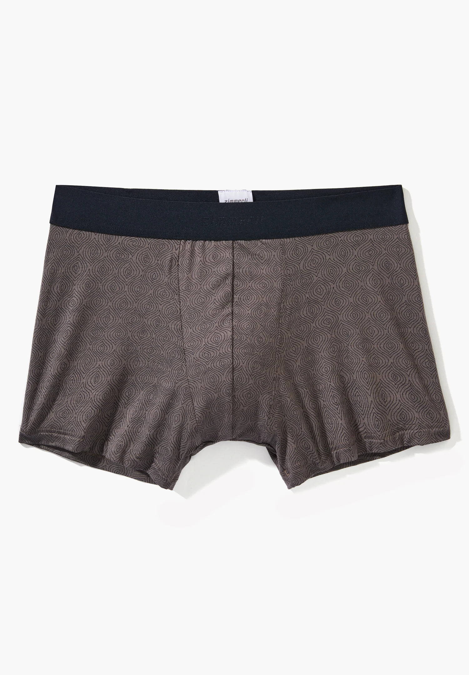 Pureness Print | Boxer Brief / Trunk - linear geo brown - Image 4