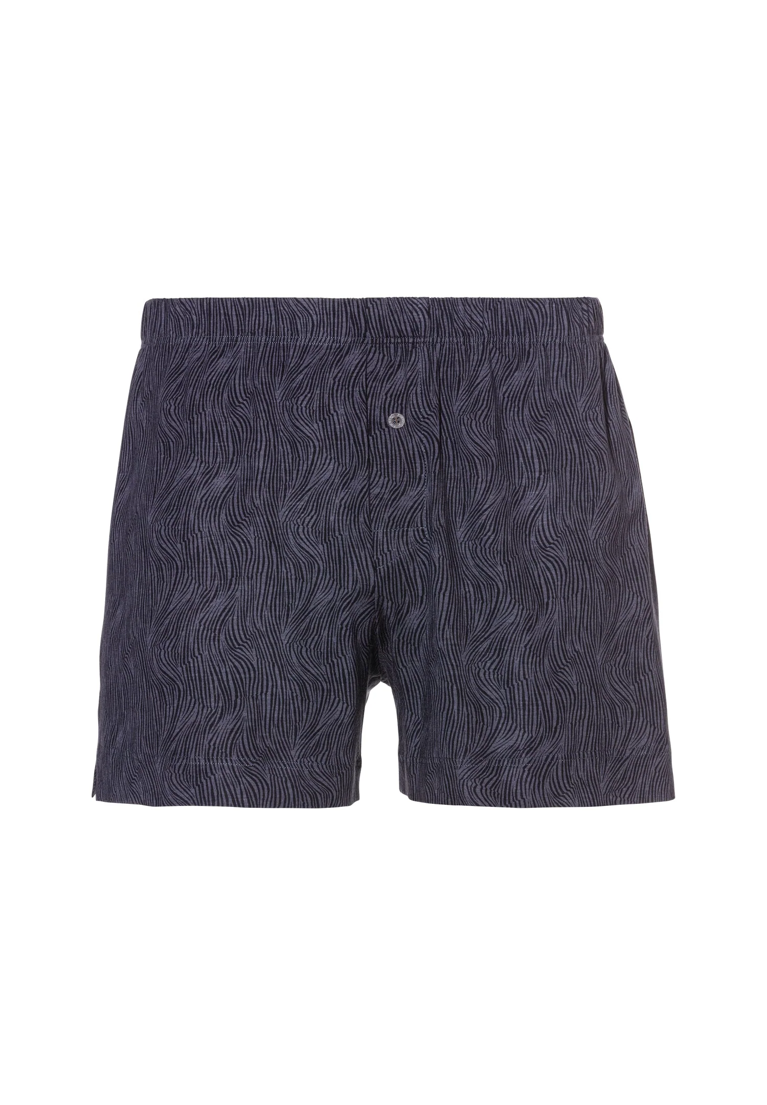 Pureness Print | Boxer (ohne Eingriff) - linear wave deep blue - Image 2