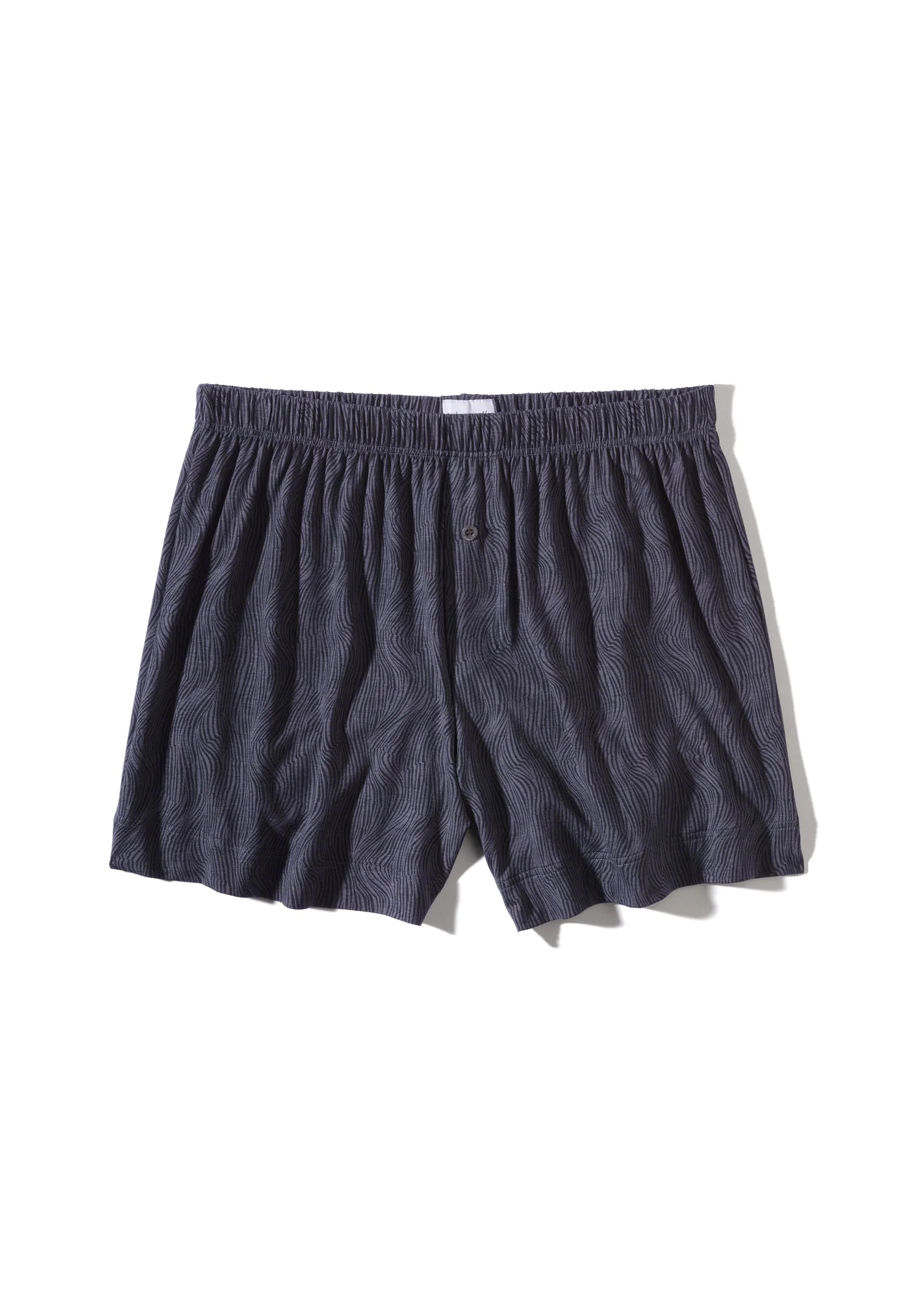 Pureness Print | Boxer (ohne Eingriff) - linear wave deep blue - Image 5
