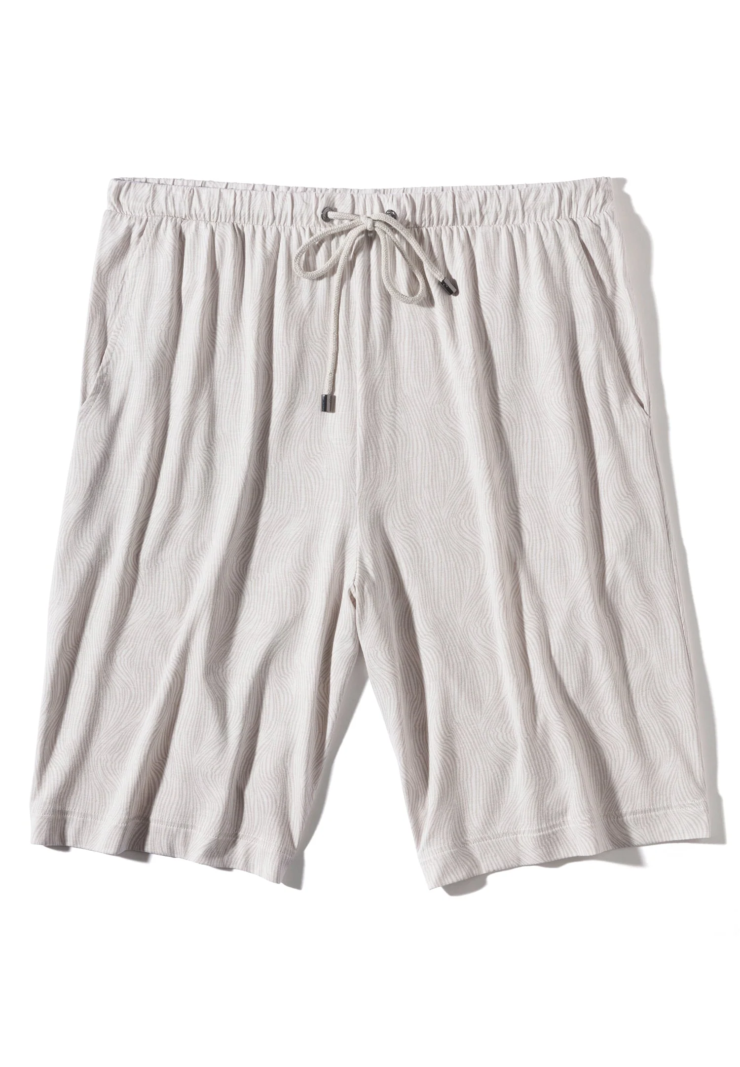 Pureness Print | Hose kurz - linear wave dove - Image 4