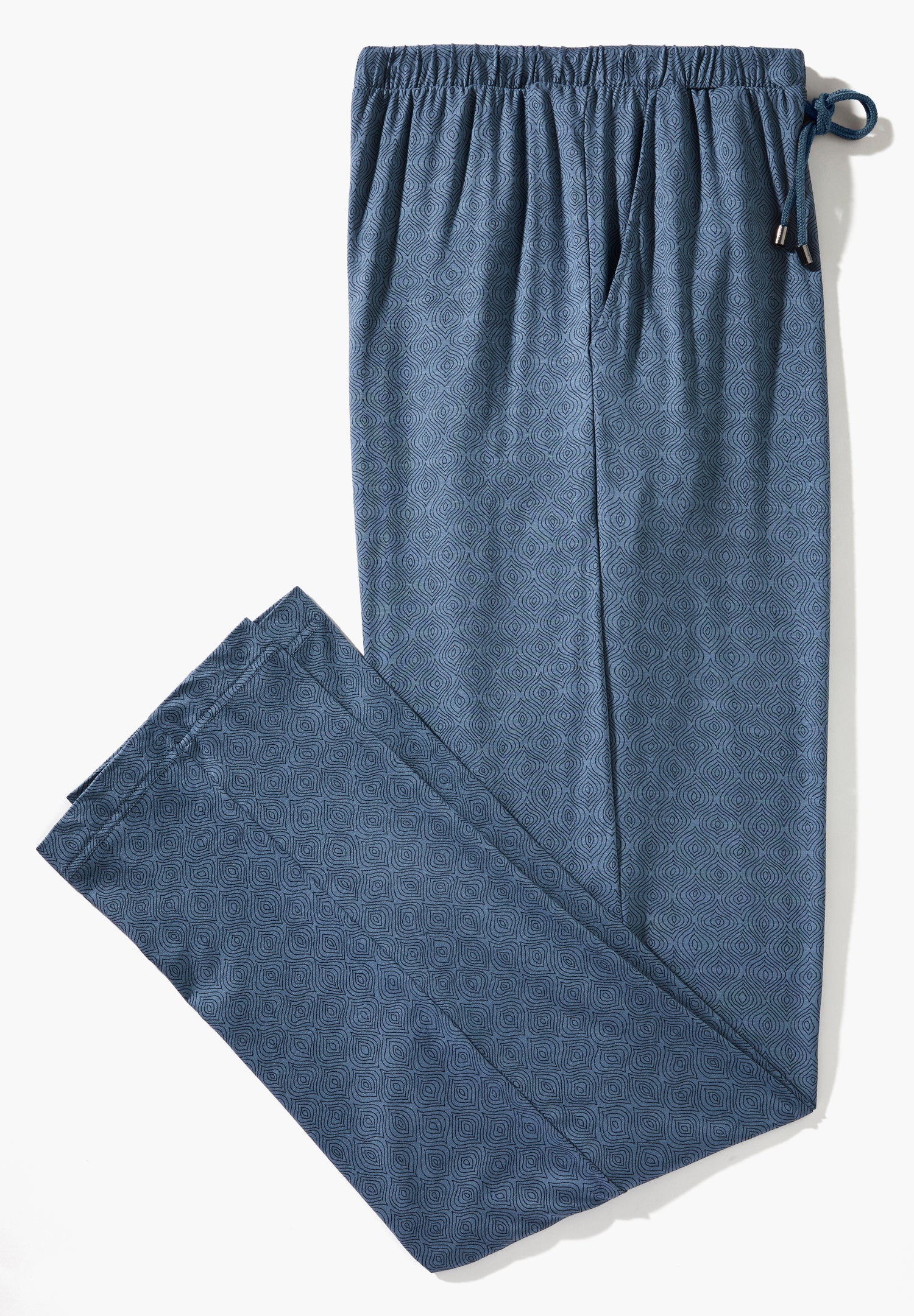 Pureness Print | Hose lang - linear geo blue - Image 4