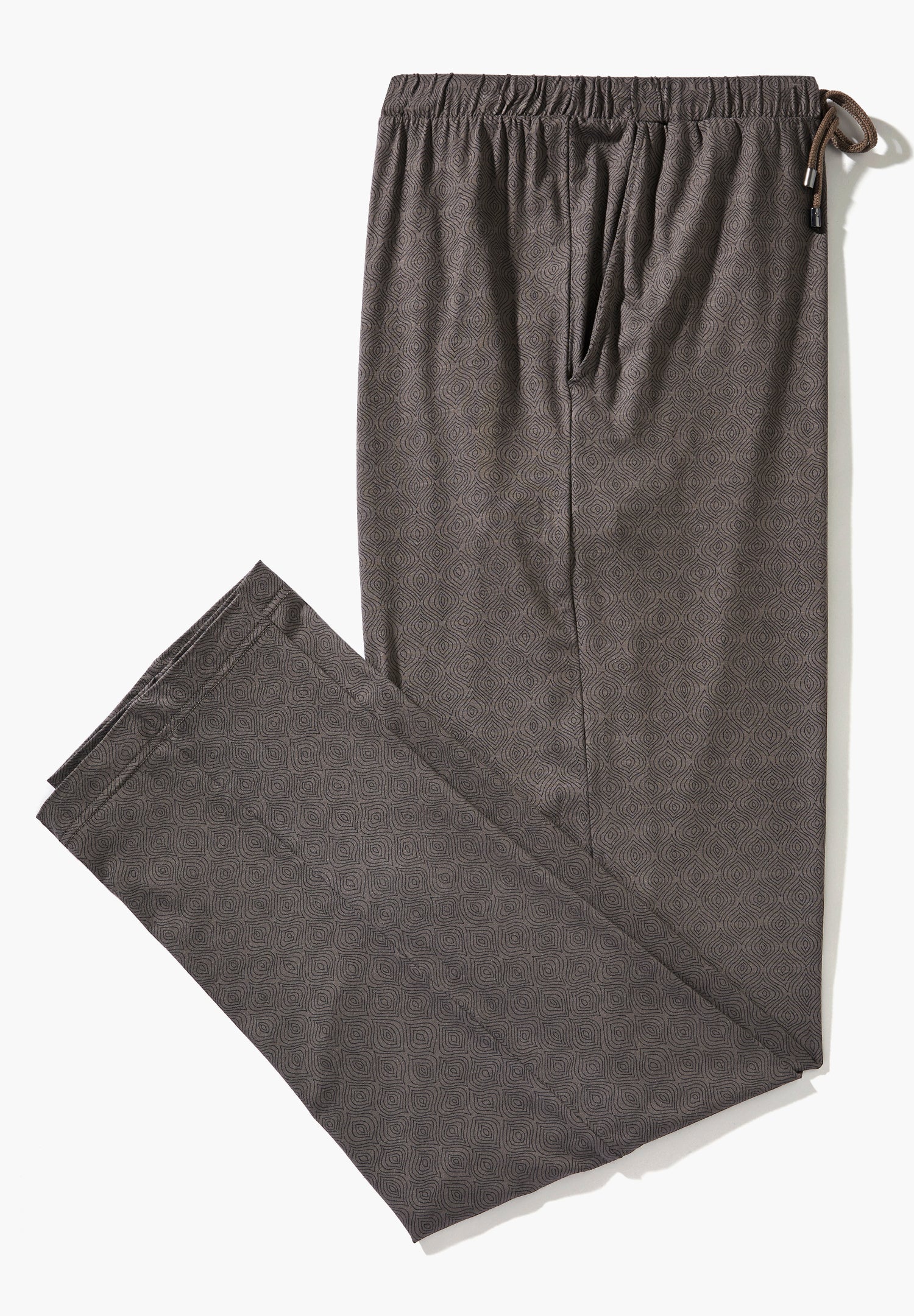 Pureness Print | Hose lang - linear geo brown - Image 4
