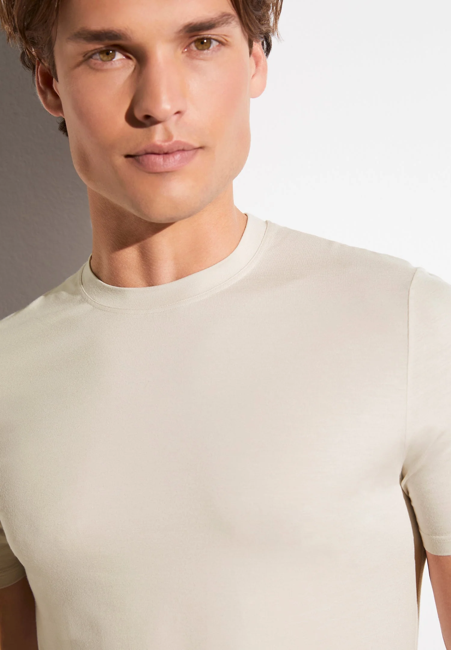 Pureness | T-Shirt kurzarm - almond latte - Image 4