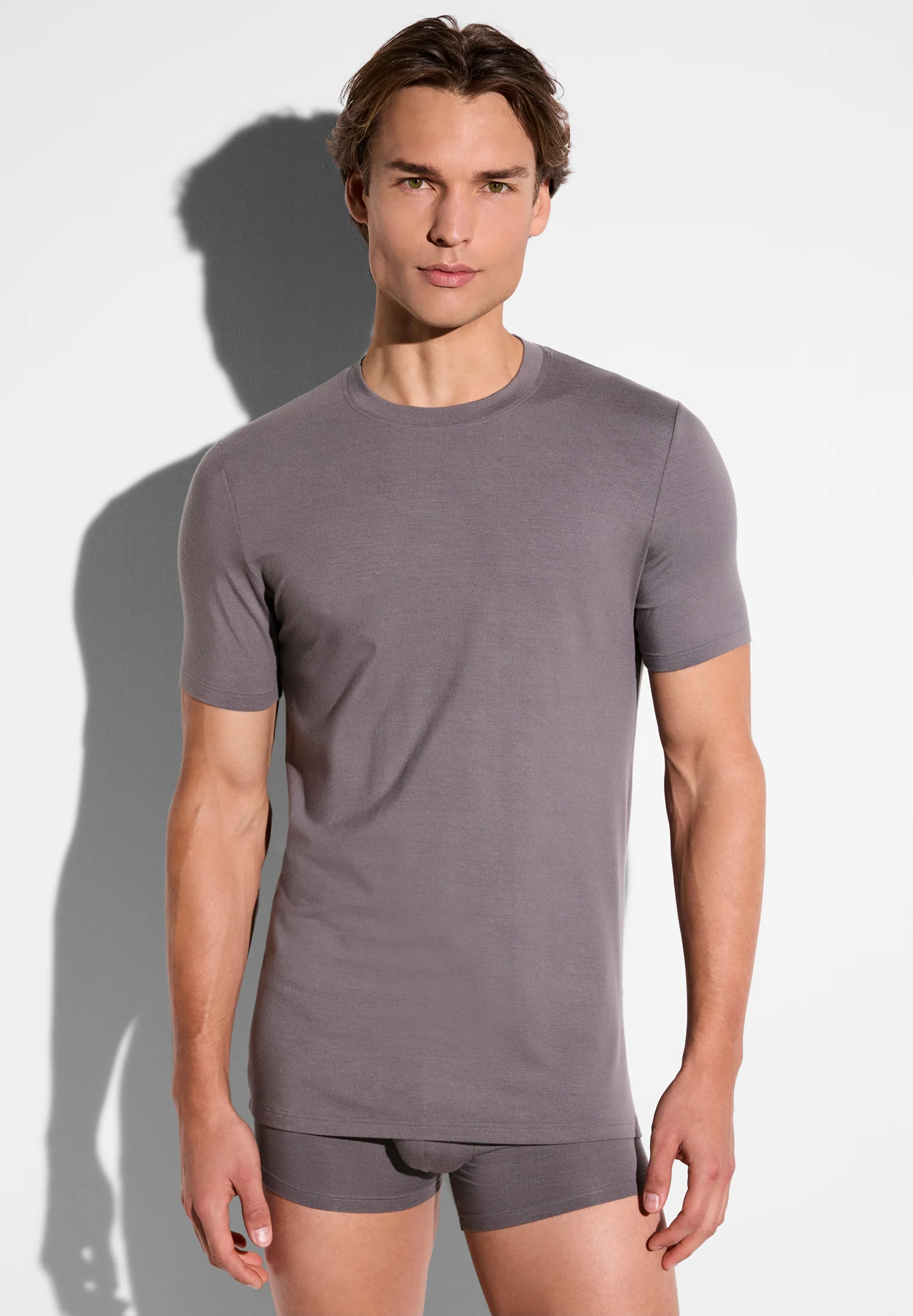 Pureness | T-Shirt kurzarm - grey smoke