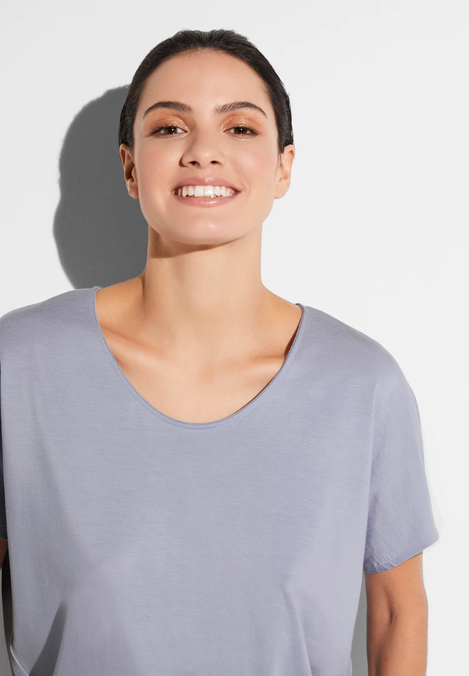 Pureness | T-Shirt kurzarm - lavender blue - Image 3