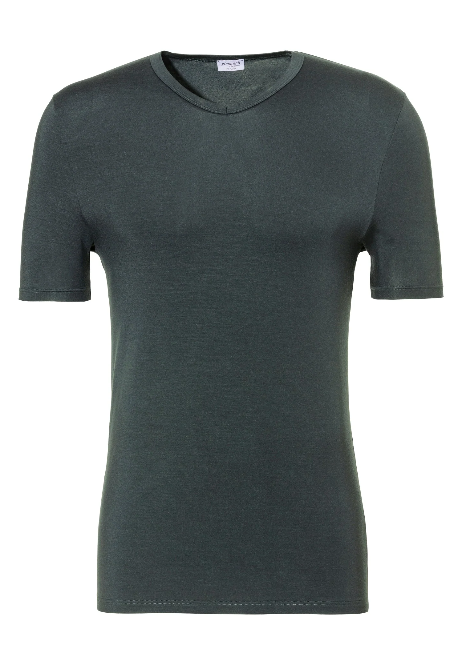 Pureness | T-Shirt kurzarm V-Ausschnitt - deep blue - Image 2