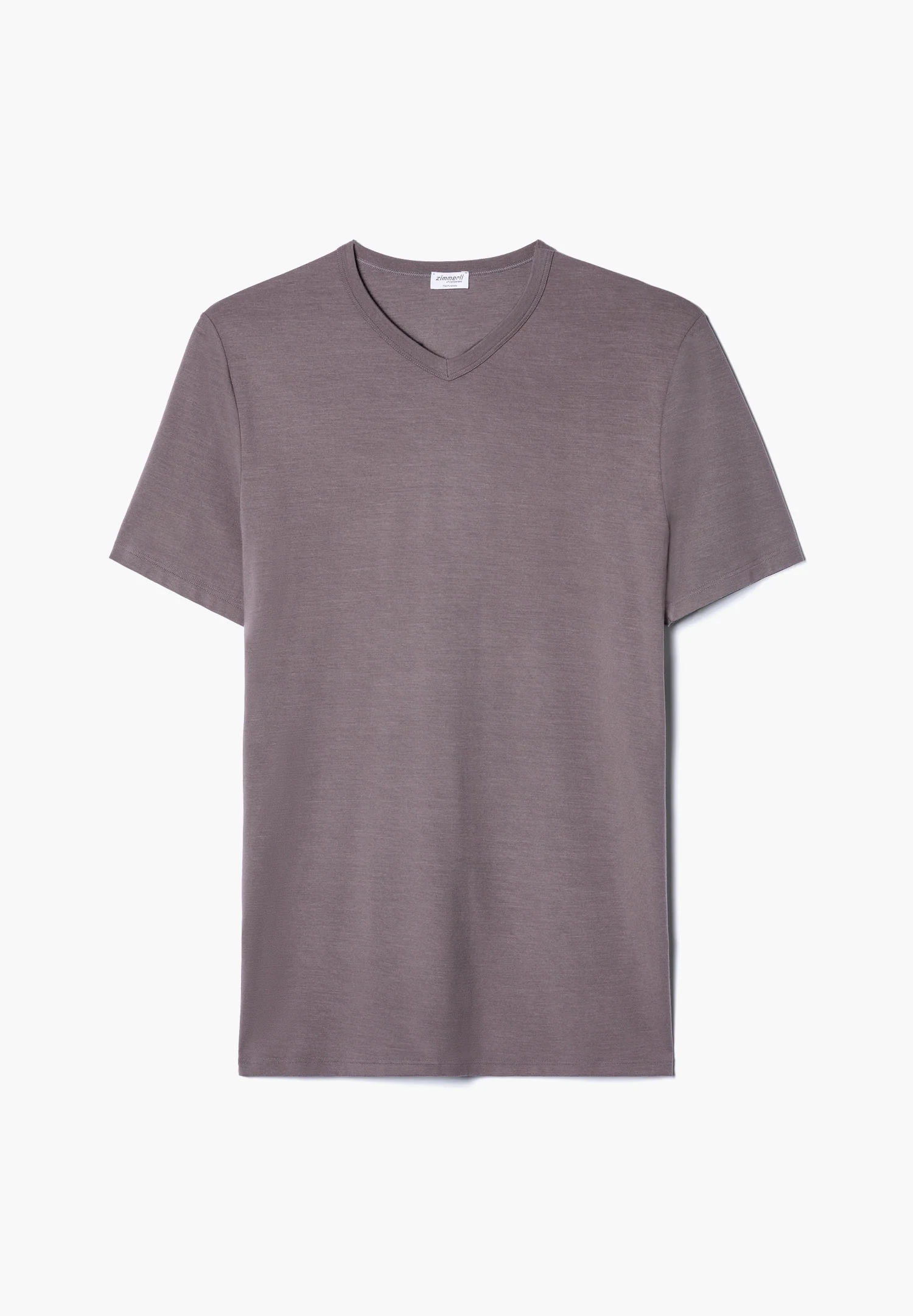Pureness | T-Shirt kurzarm V-Ausschnitt - grey smoke - Image 2