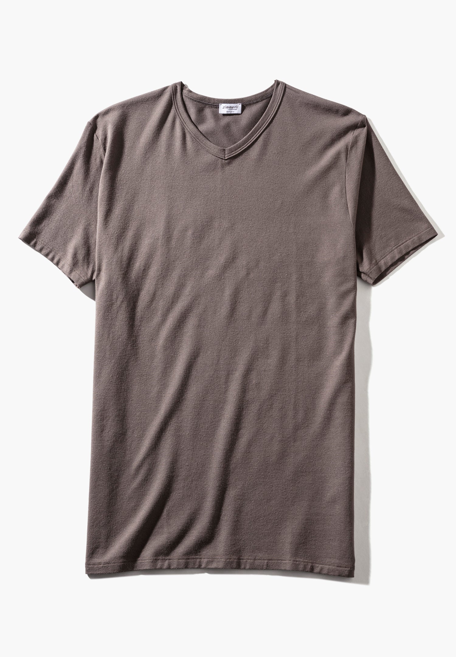Pureness | T-Shirt kurzarm V-Ausschnitt - maple wood - Image 4