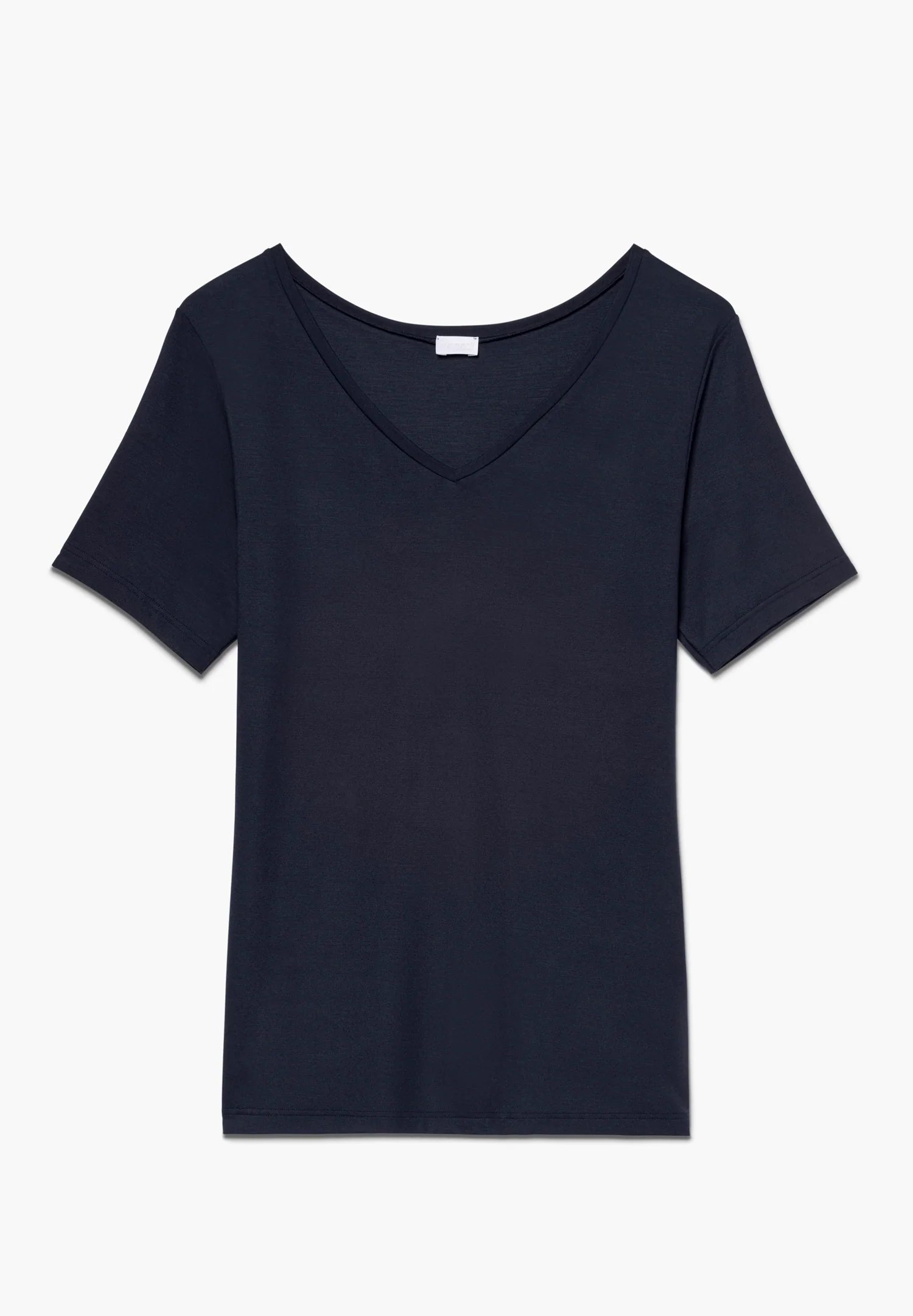 Pureness | T-Shirt kurzarm V-Ausschnitt - navy - Image 2