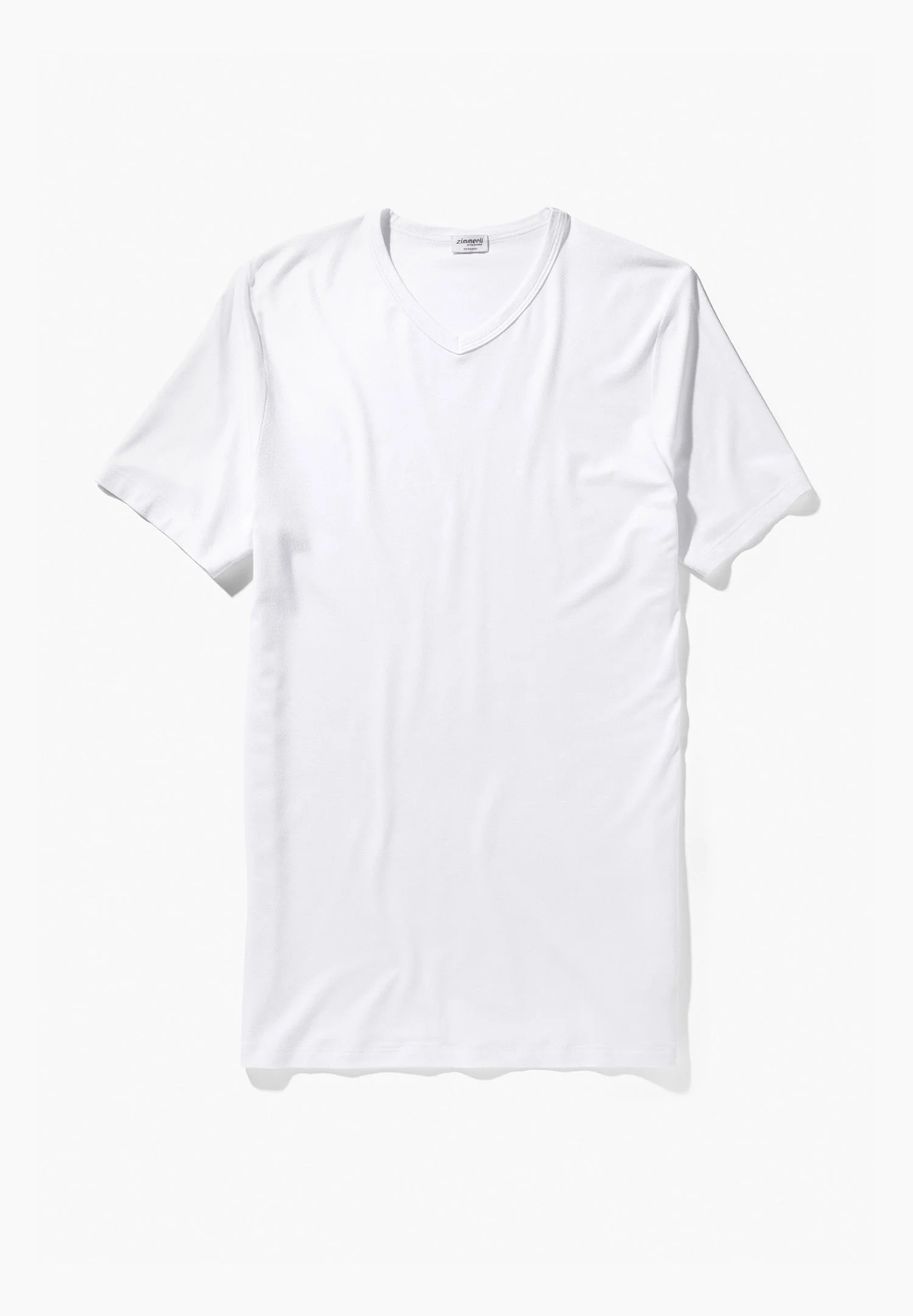 Pureness | T-Shirt kurzarm V-Ausschnitt - weiss - Image 4