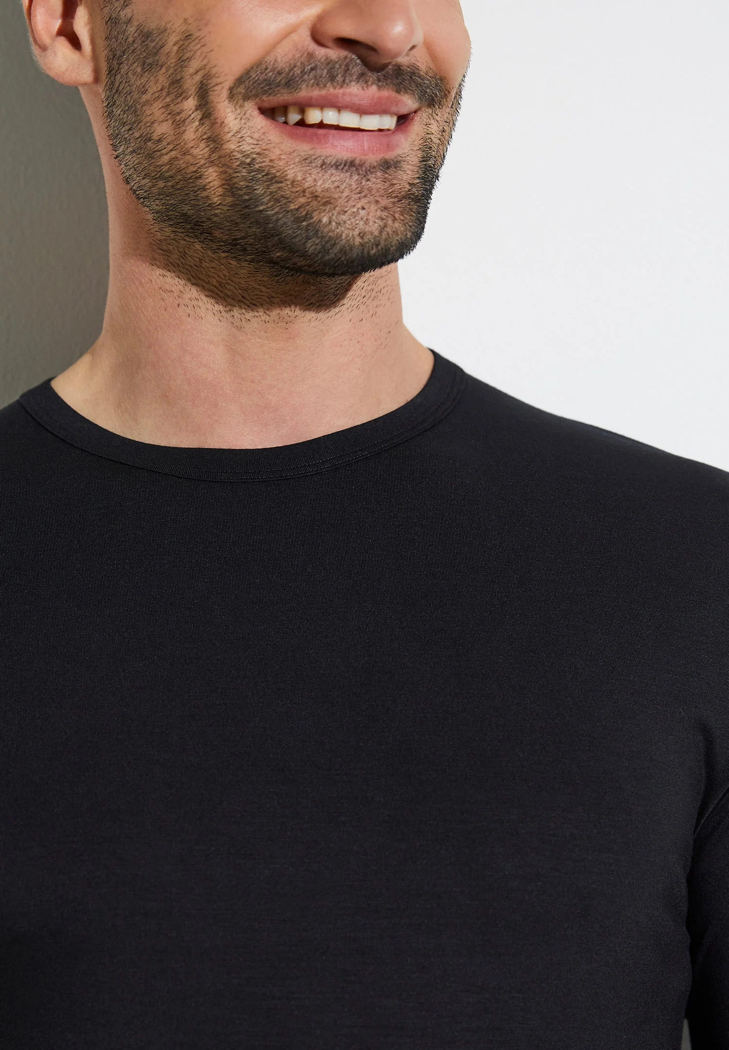 Pureness | T-Shirt langarm - schwarz - Image 3