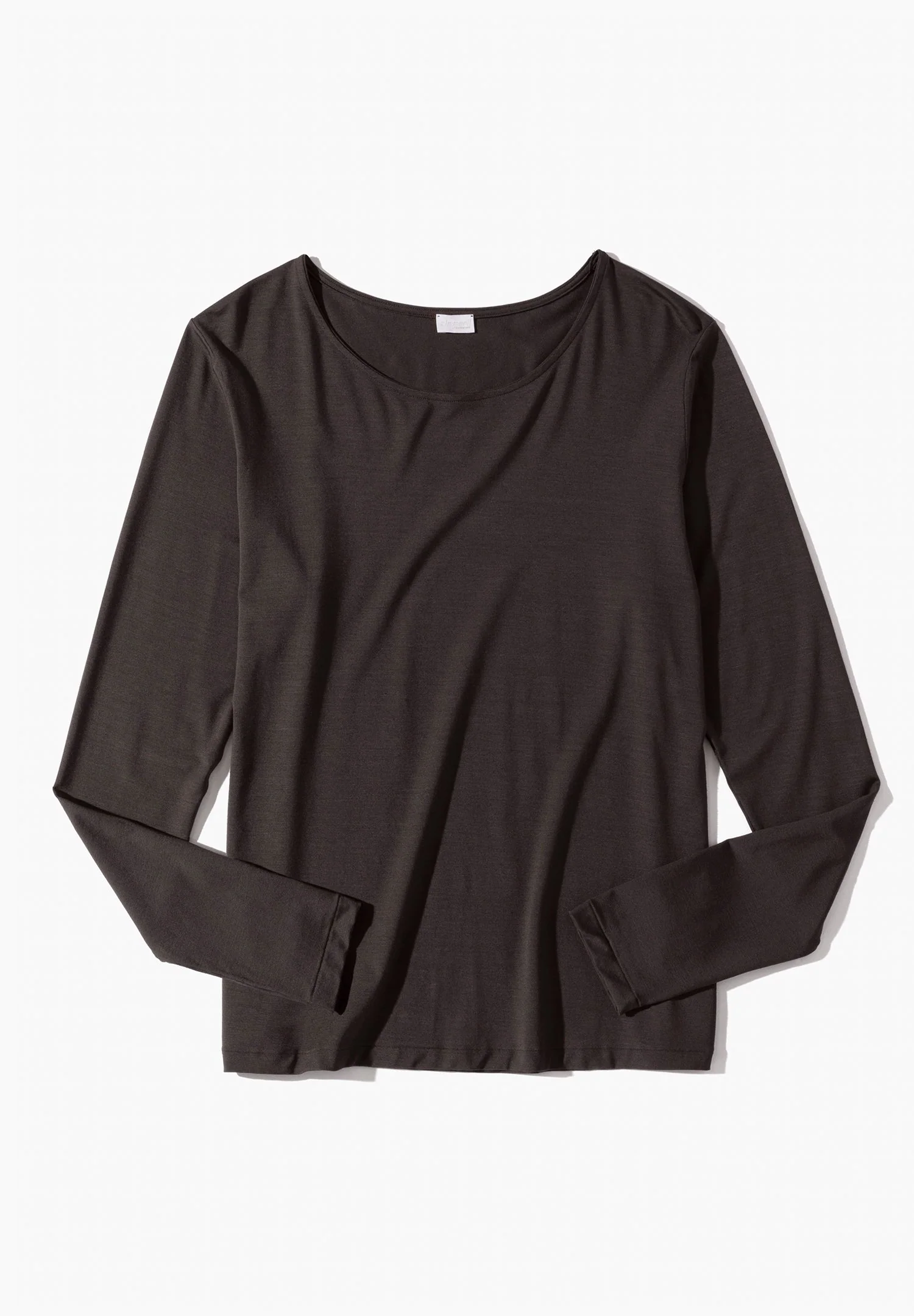 Pureness | T-Shirt langarm - chocolate - Image 3