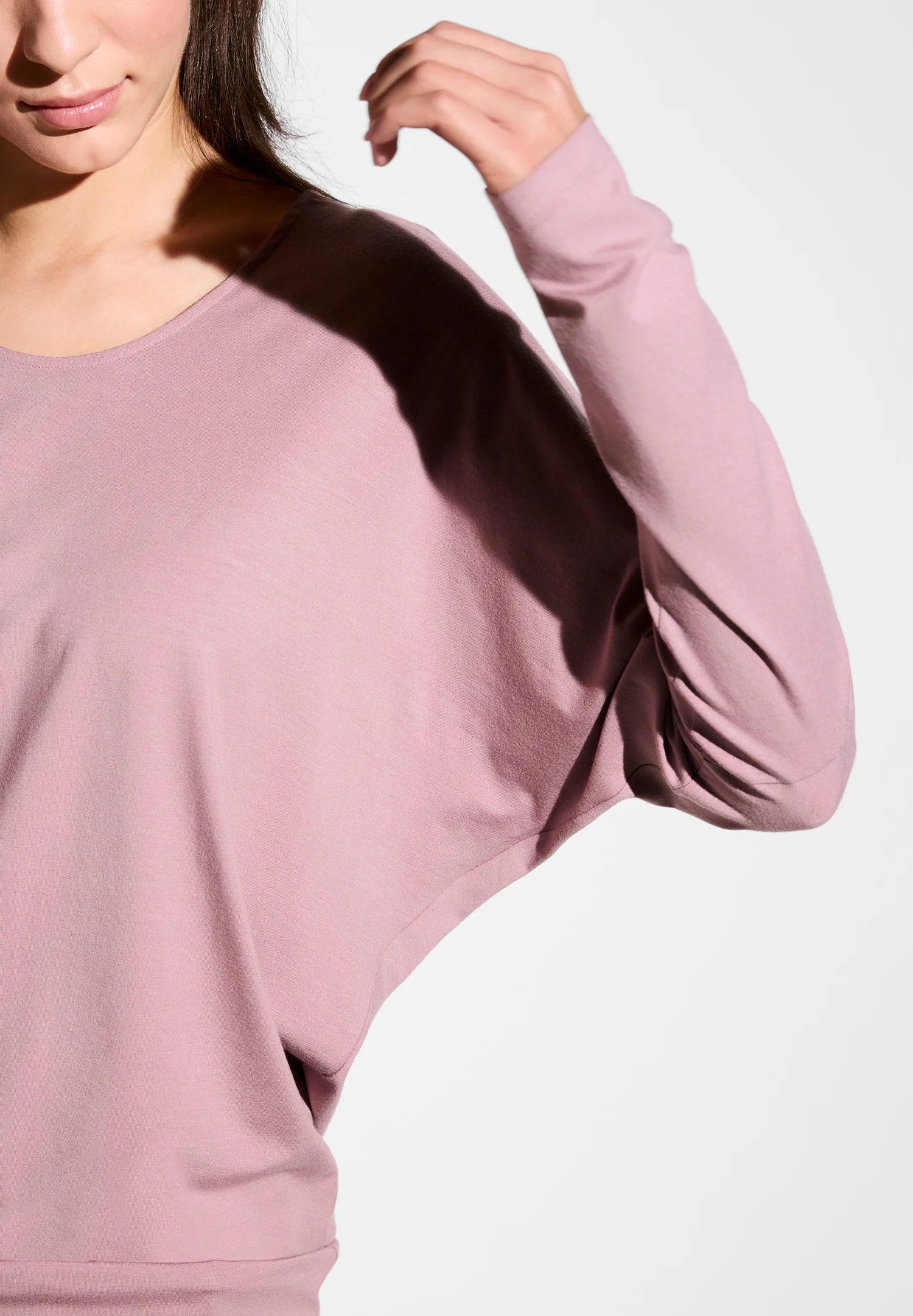 Pureness | T-Shirt langarm - mauve - Image 3