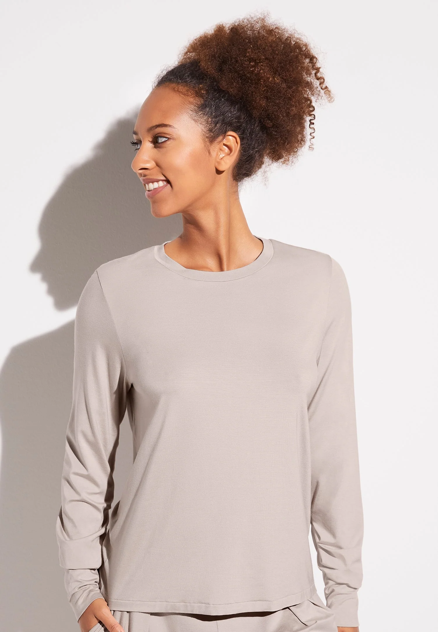 Pureness | T-Shirt langarm - pearl