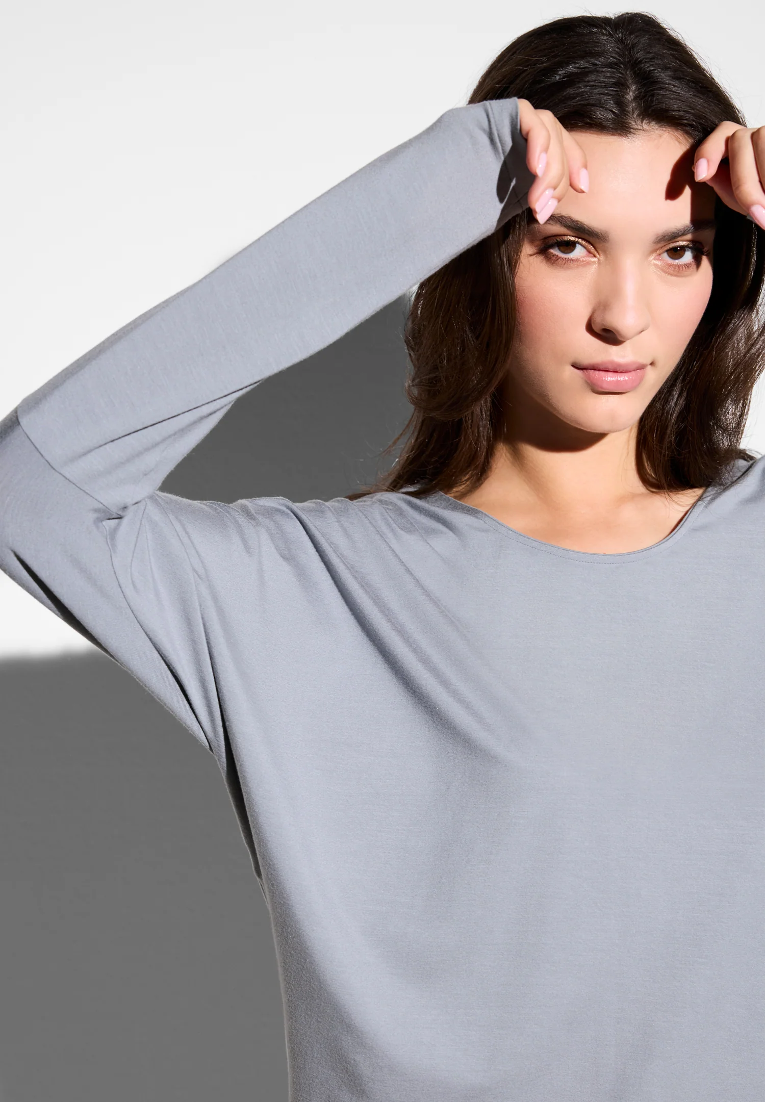 Pureness | T-Shirt langarm - steel blue - Image 4