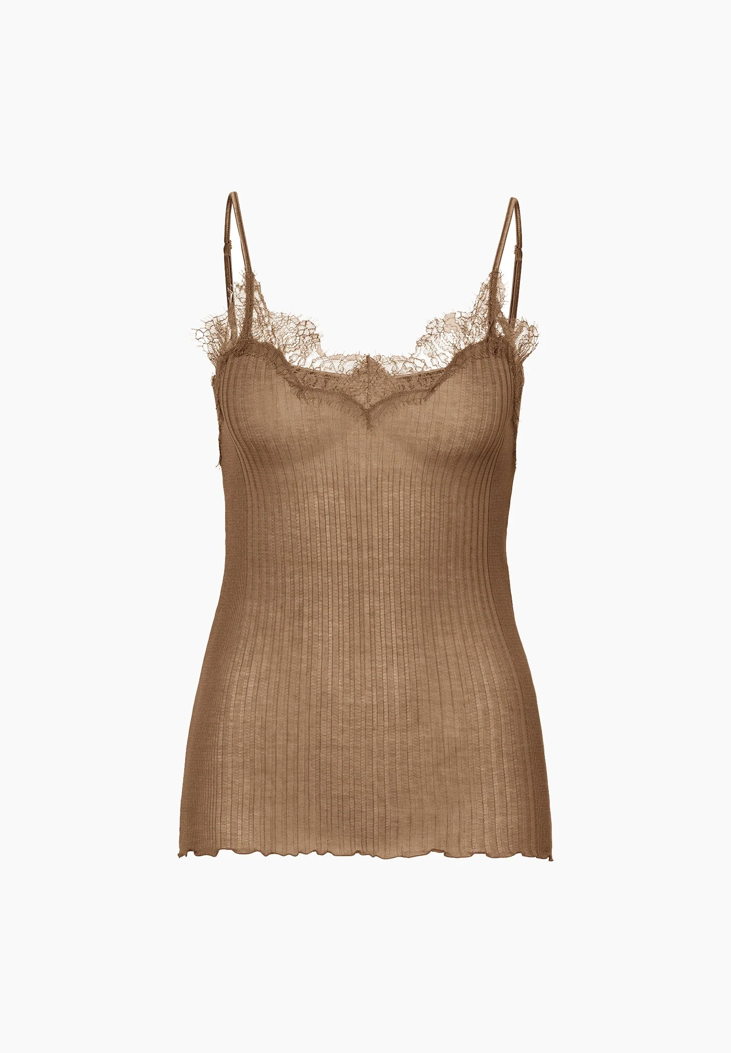Richelieu | Spaghetti Top - green olive - Image 2